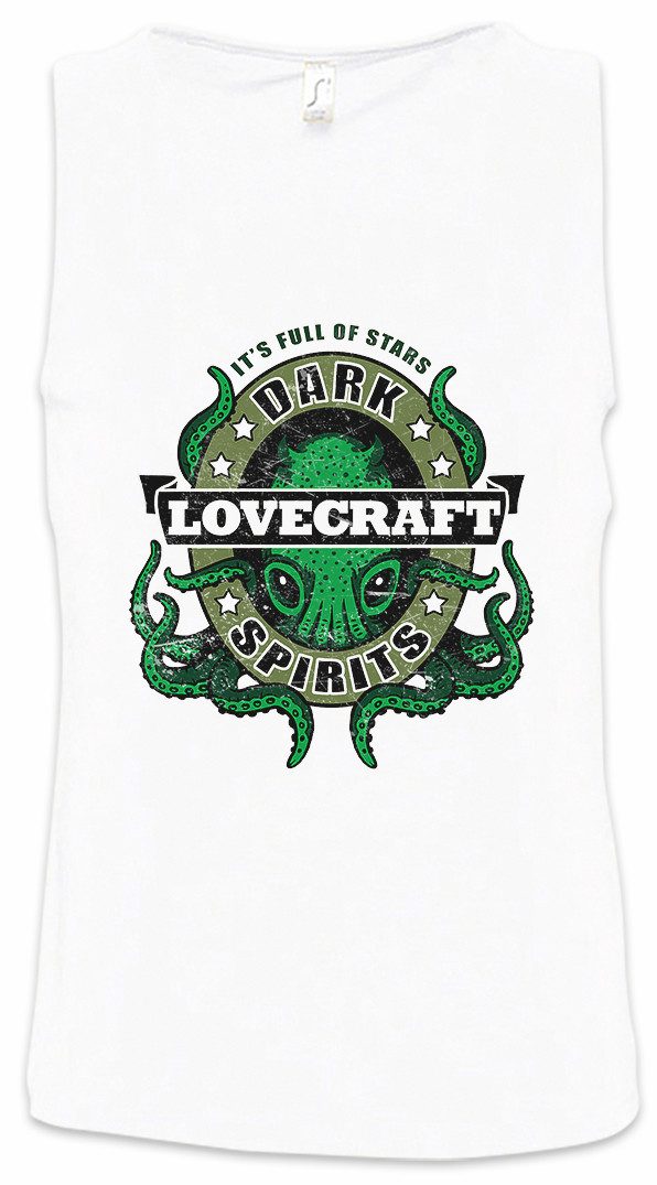 Tanktop Dark Lovecraft Ärmelloses T-Shirt Cthulhu Call Horror Arkham H. P.