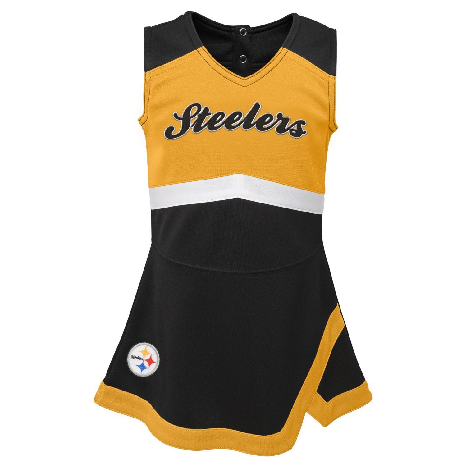 Outerstuff Print-Shirt NFL Cheerleader Kleid Pittsburgh Steelers