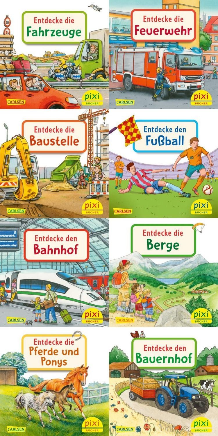 Pixi-8er-Set 240: Entdecke deine Welt 3 (8x1 Exemplar) / diverse
