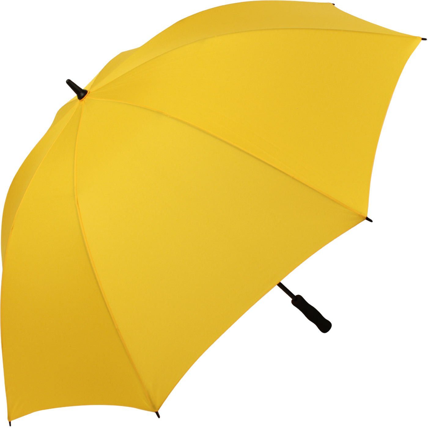 iX-brella Stockregenschirm XXL 130 cm Durchmesser Golf-Partnerschirm, mit leichtem Fiberglasgestell und Moosgummi-Griff