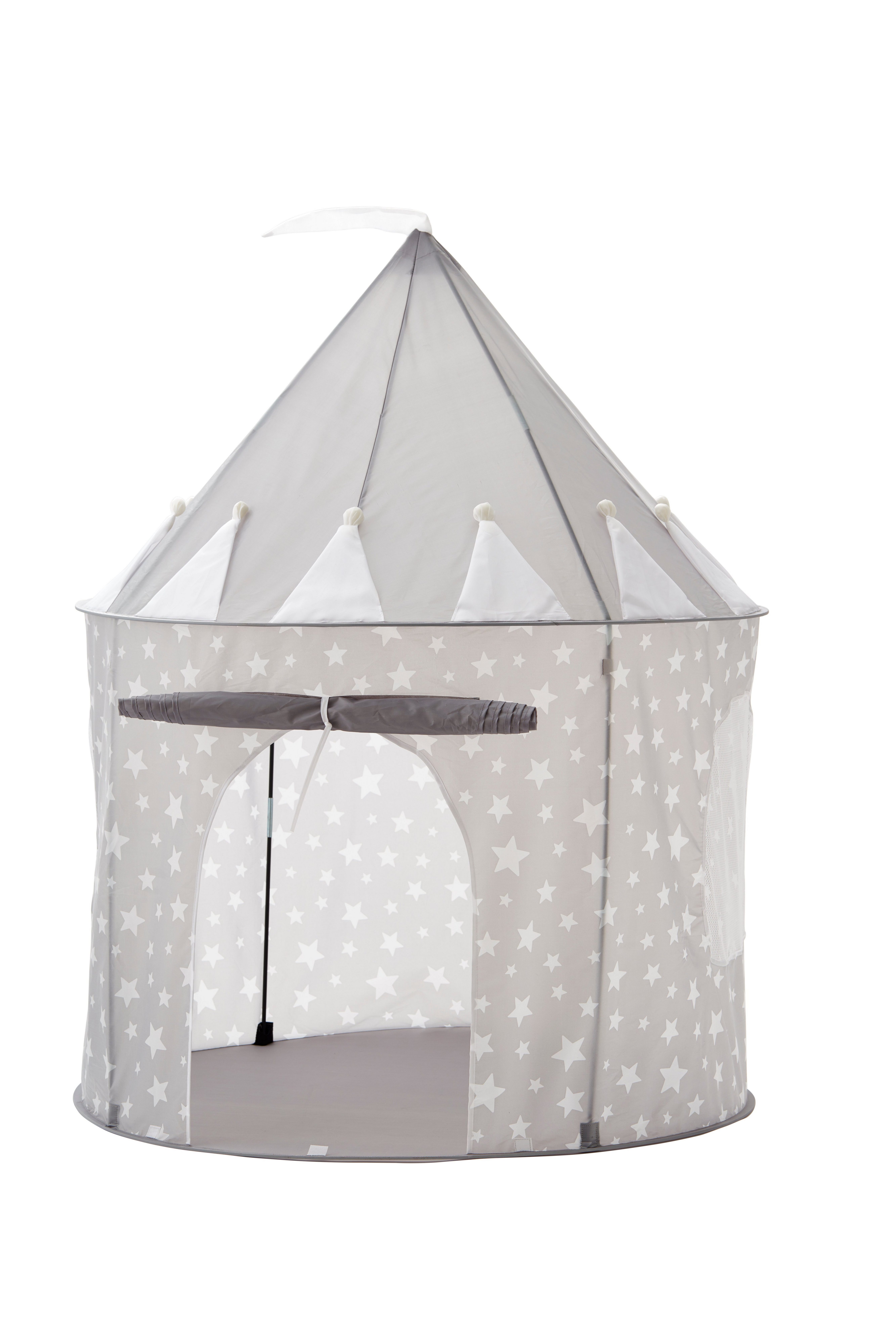 Spielzelt Star grau