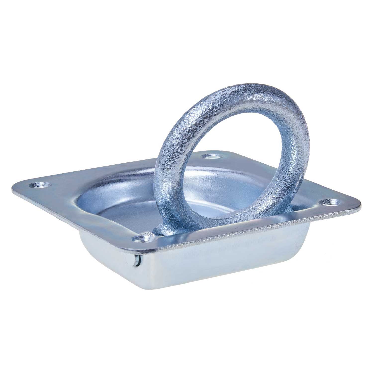 Zurrgurt Zurrmulde mit Ring und Feder max. 800 kg