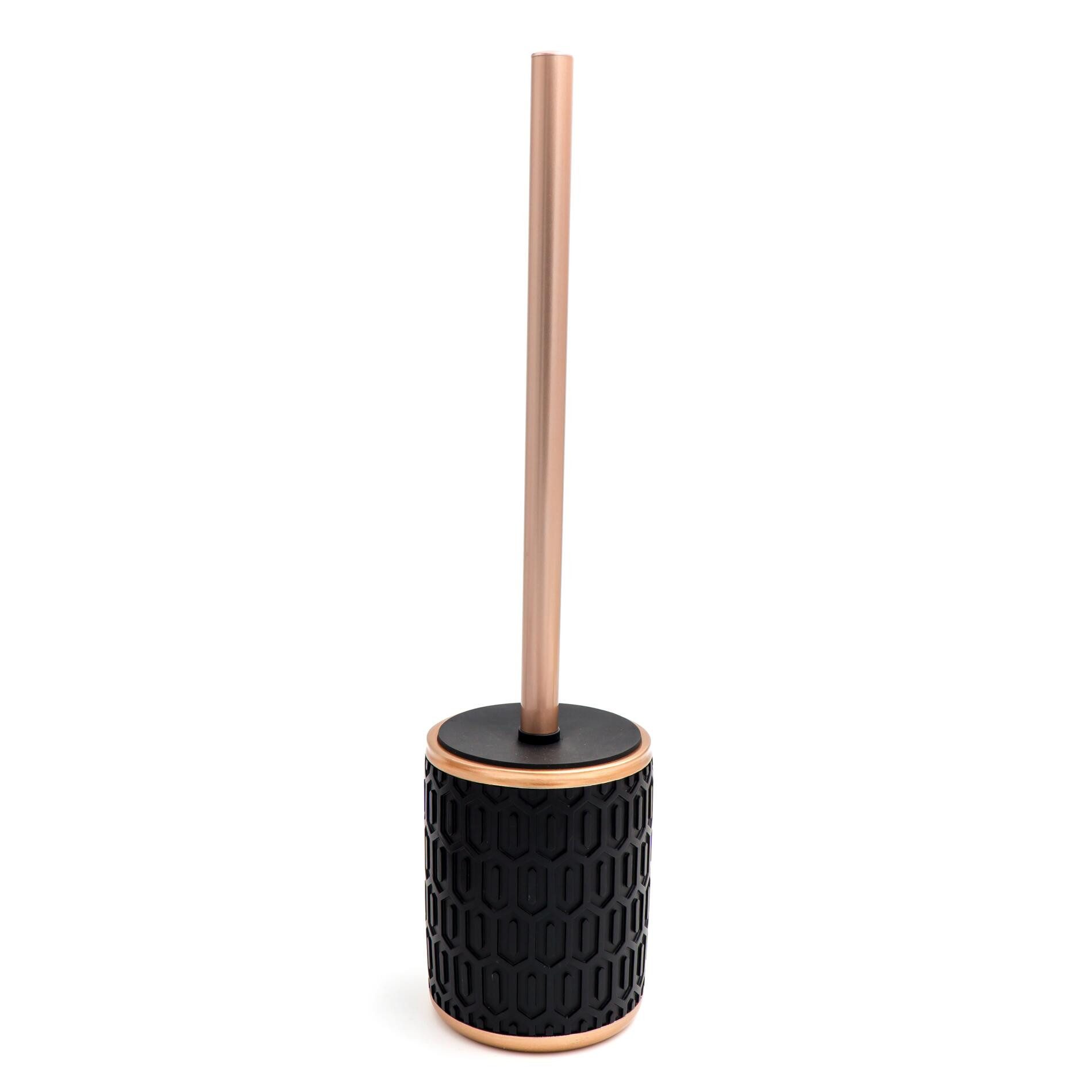 Badaccessoire-Set WC-Bürste Laila schwarz