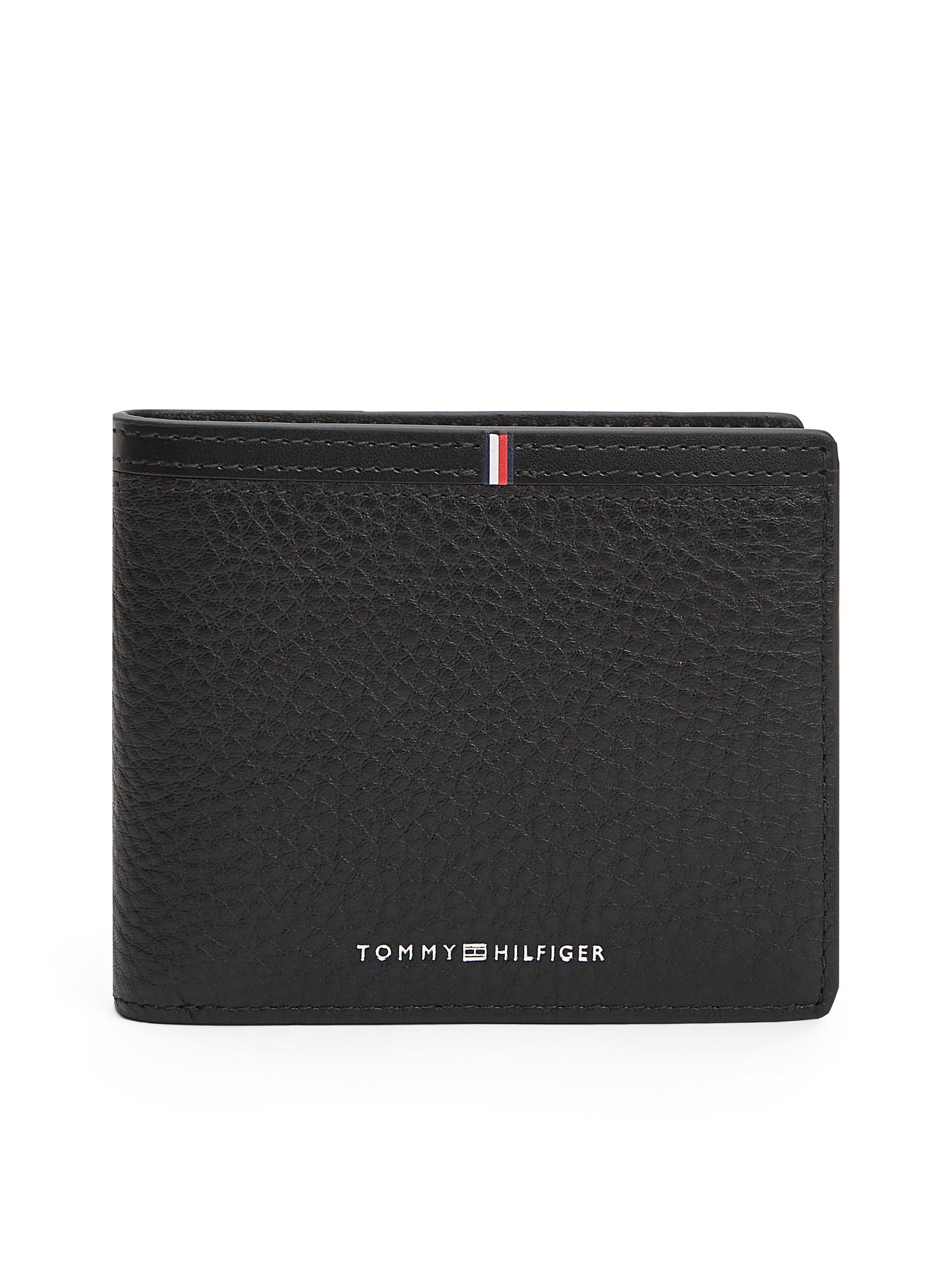 Tommy Hilfiger Geldbörse TH POPPY, Unisex Geldbeutel, Portemonnaie mit Label und Logoschriftzug