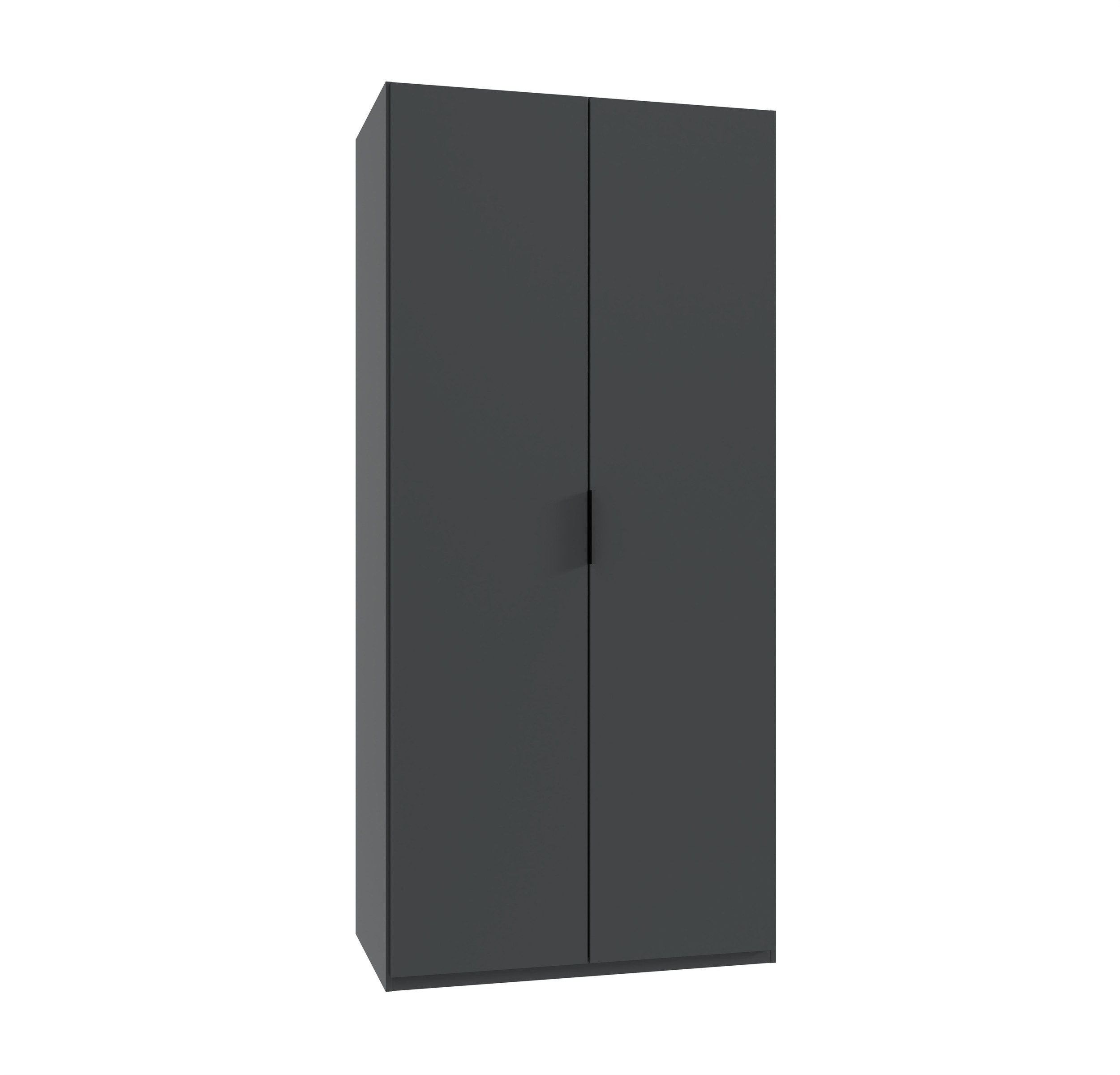 freiraum Falttürenschrank OXFORD in GRAPHIT - 100x216x58cm (BxHxT)