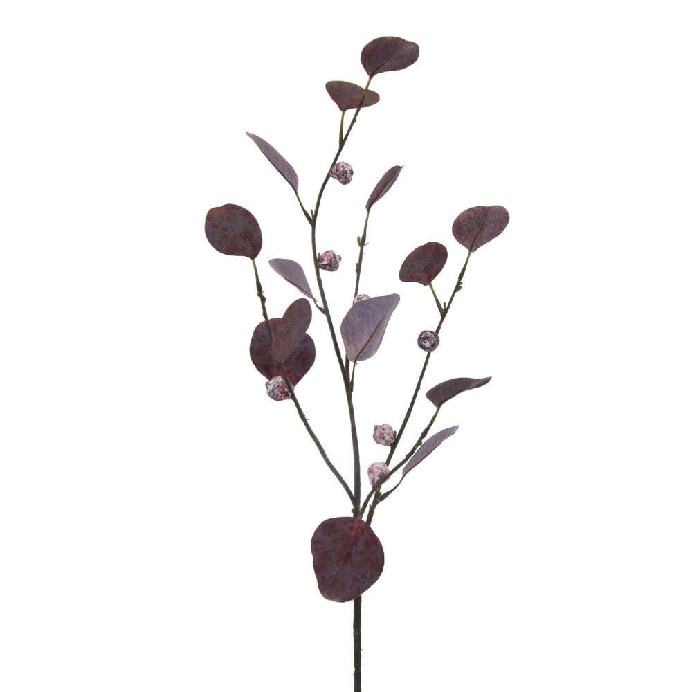 Kunstzweig Kunstpflanze EUKALYPTUSZWEIG 73cm. Eucalyptus, Gasper, Höhe 73.00 cm