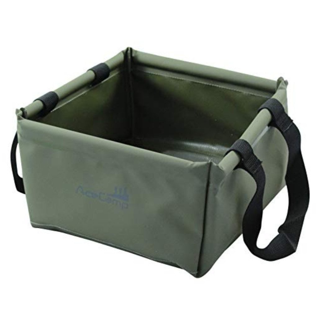 AceCamp Waschschüssel Outdoor Faltschüssel 5 Liter faltbar (1-St), faltbar, ultraleicht, wasserdicht, standfest, verstärkte Tragehenkel