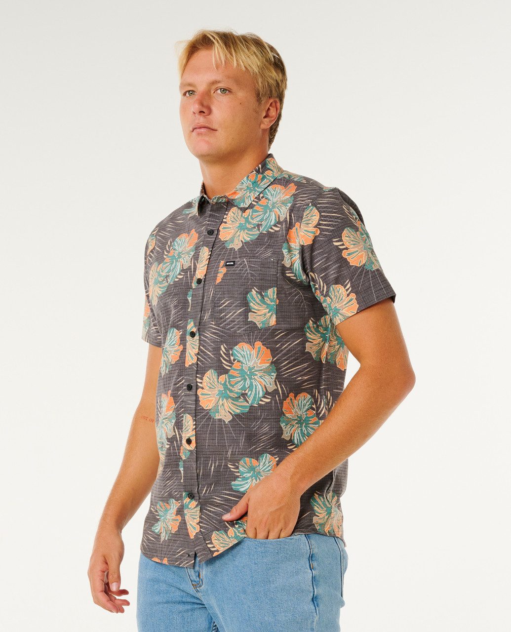 Rip Curl Kurzarmhemd Sessions Aerotech Kurzarmhemd