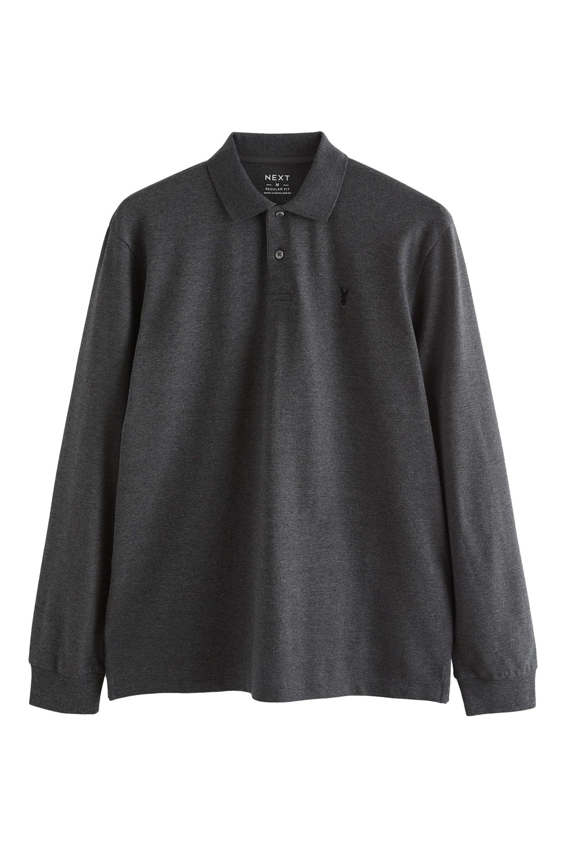 Next Langarm-Poloshirt Langärmeliges Pikee-Poloshirt (1-tlg) günstig online kaufen