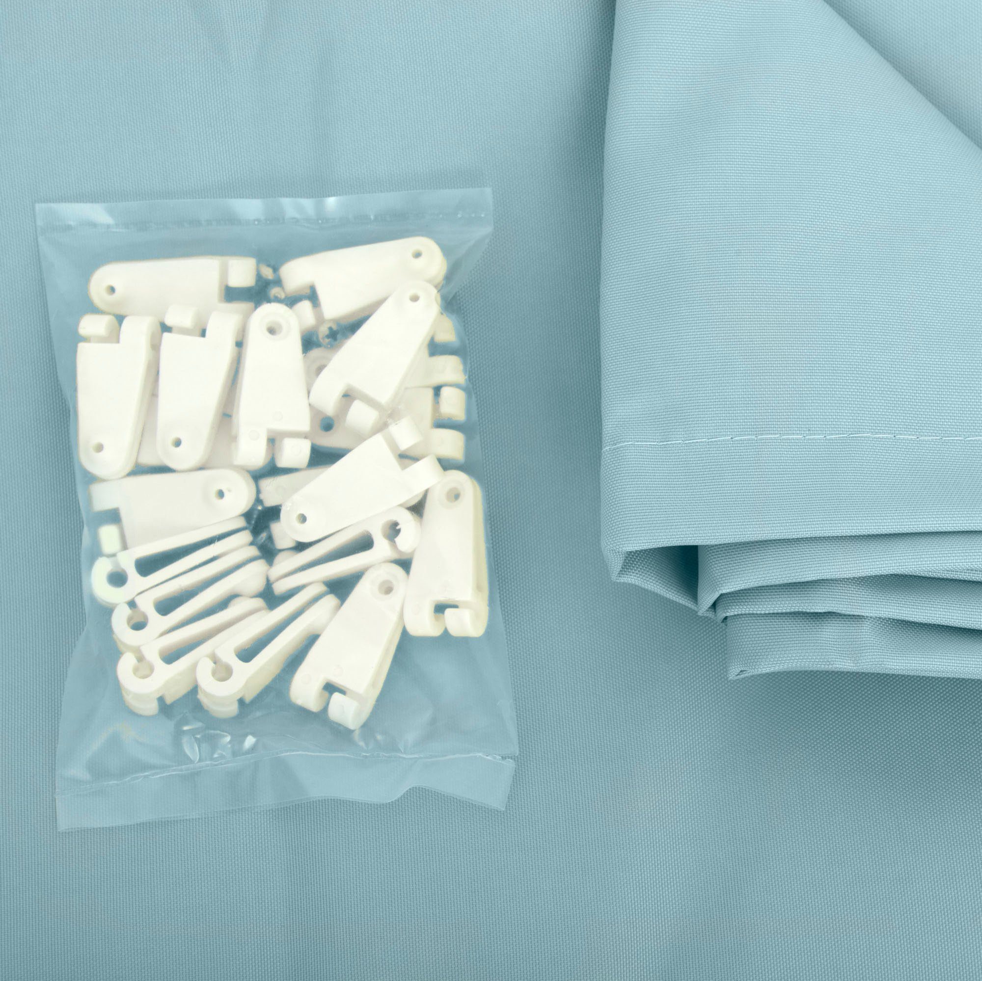 Windhager Sonnensegel, für Seilspannmarkise, inklusive Laufhaken, 2,7x1,4 m