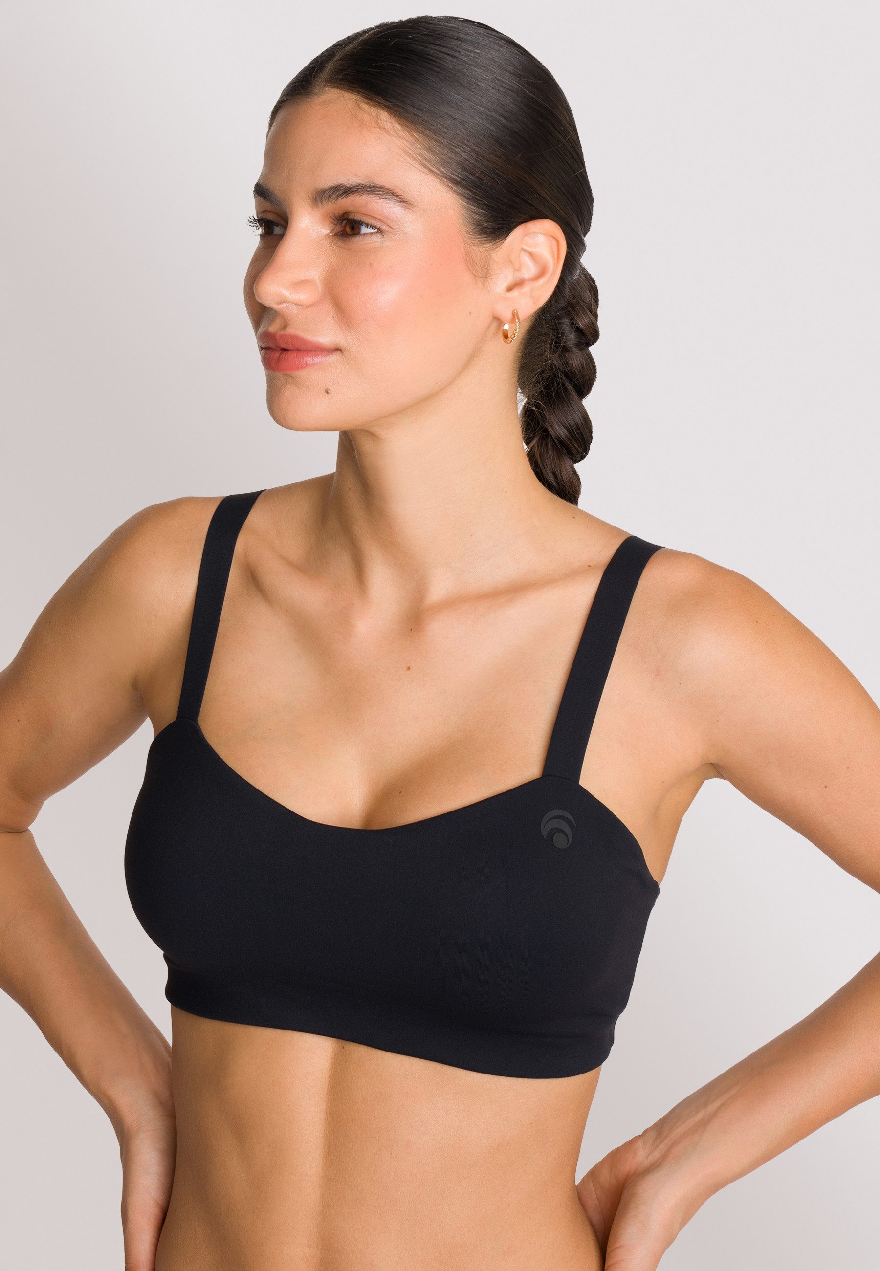 OCEANSAPART Sport-BH Ginger (1-tlg) Softes Material mit leichtem bis mittleren Support