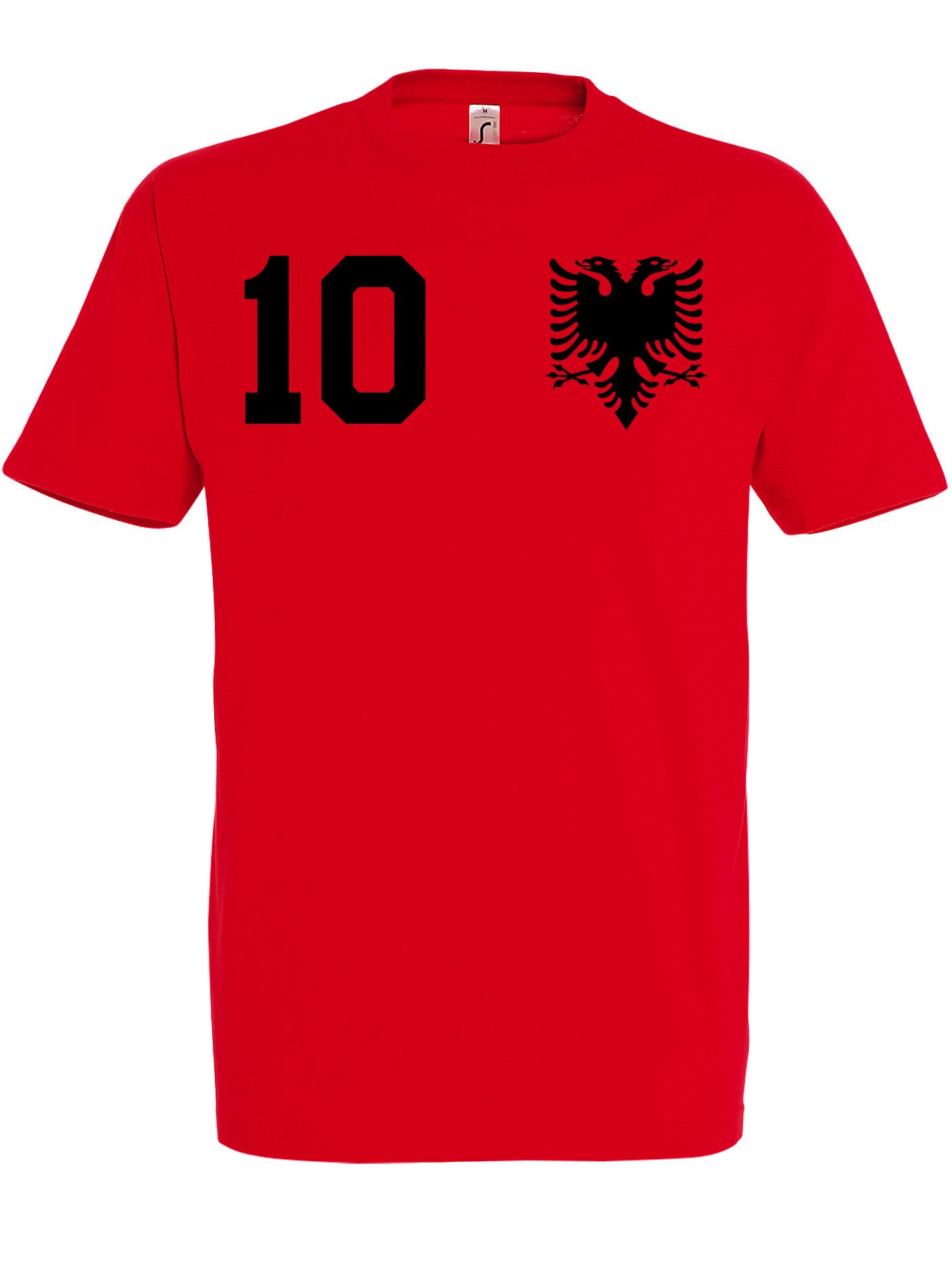 Youth Designz T-Shirt Albanien Herren T-Shirt Trikot mit trendigem Motiv
