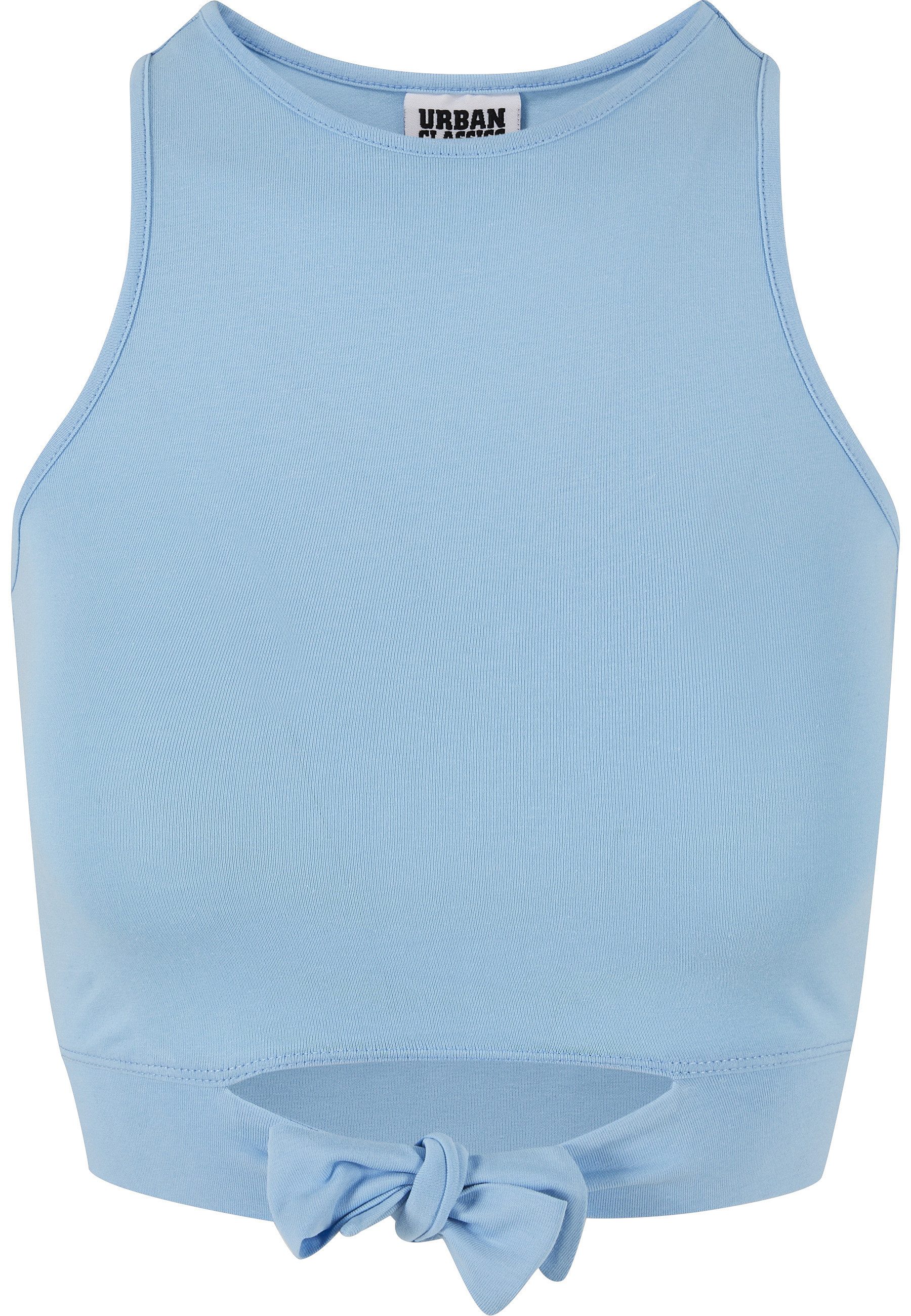 Tanktop Urban Classics Damen Ladies Cropped Knot Top