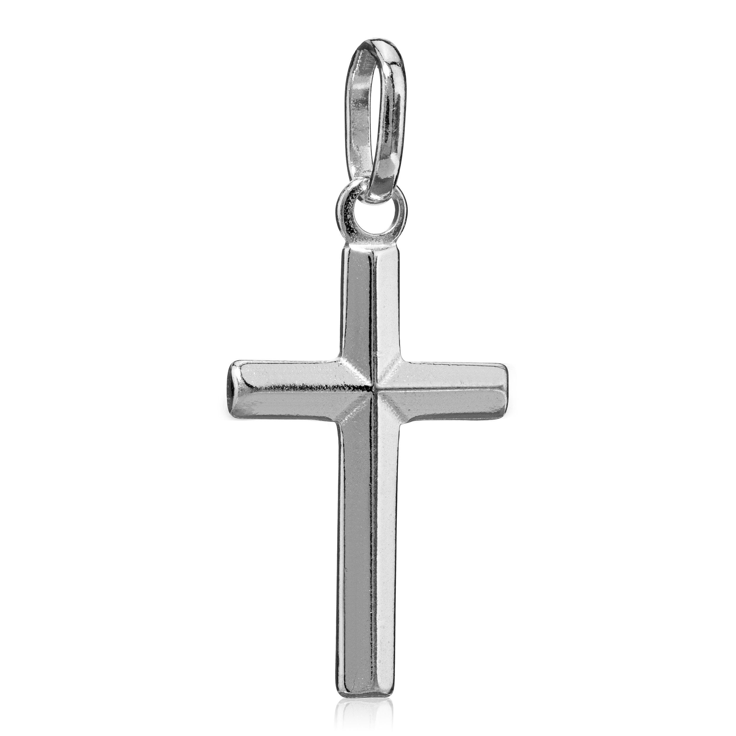 NKlaus Kreuzanhänger 925er Sterlingsilber Kreuz Ketten Anhänger Kommuni günstig online kaufen