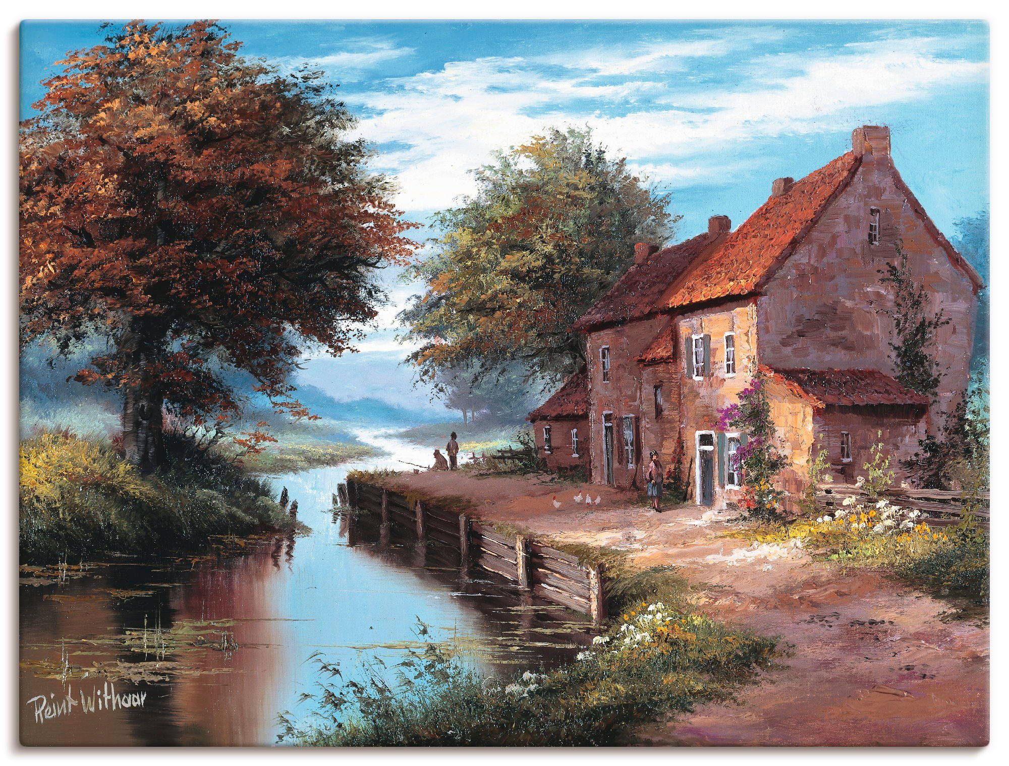 Artland Wandbild Früher Morgen, Gewässer (1 günstig online kaufen