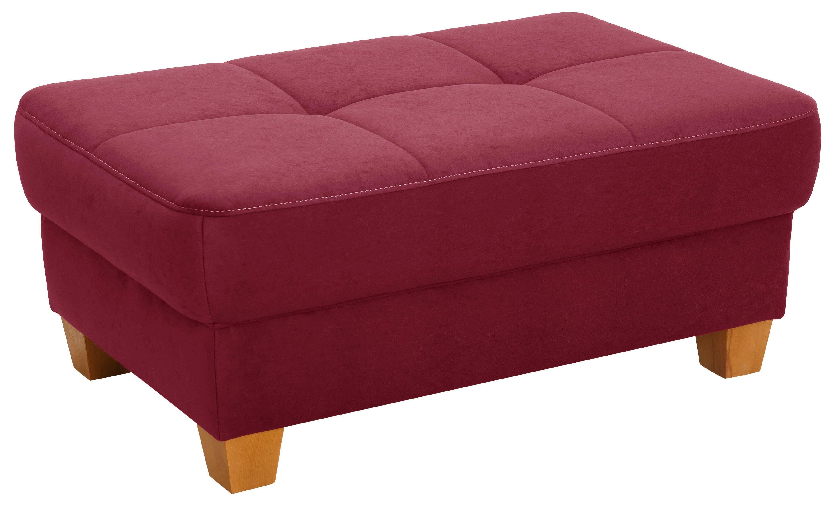 Home affaire Hocker Puccini, mit Kontrastnaht günstig online kaufen