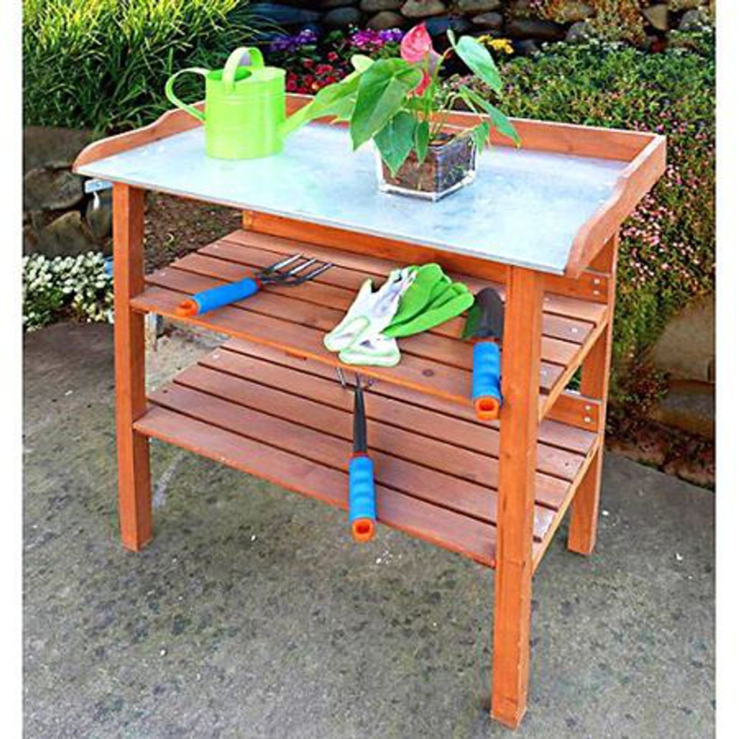 Gartentisch Pflanztisch aus Holz