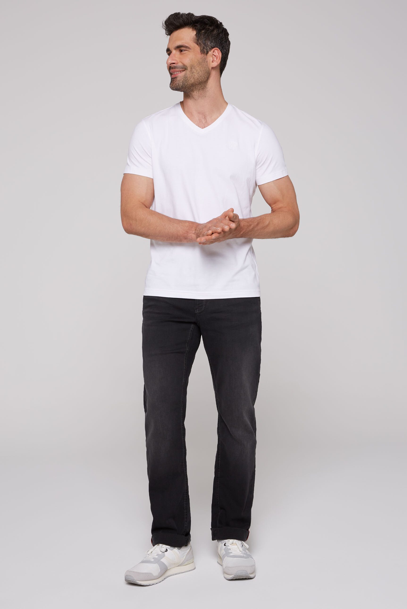 CAMP DAVID Comfort-fit-Jeans mit zwei Leibhöhen
