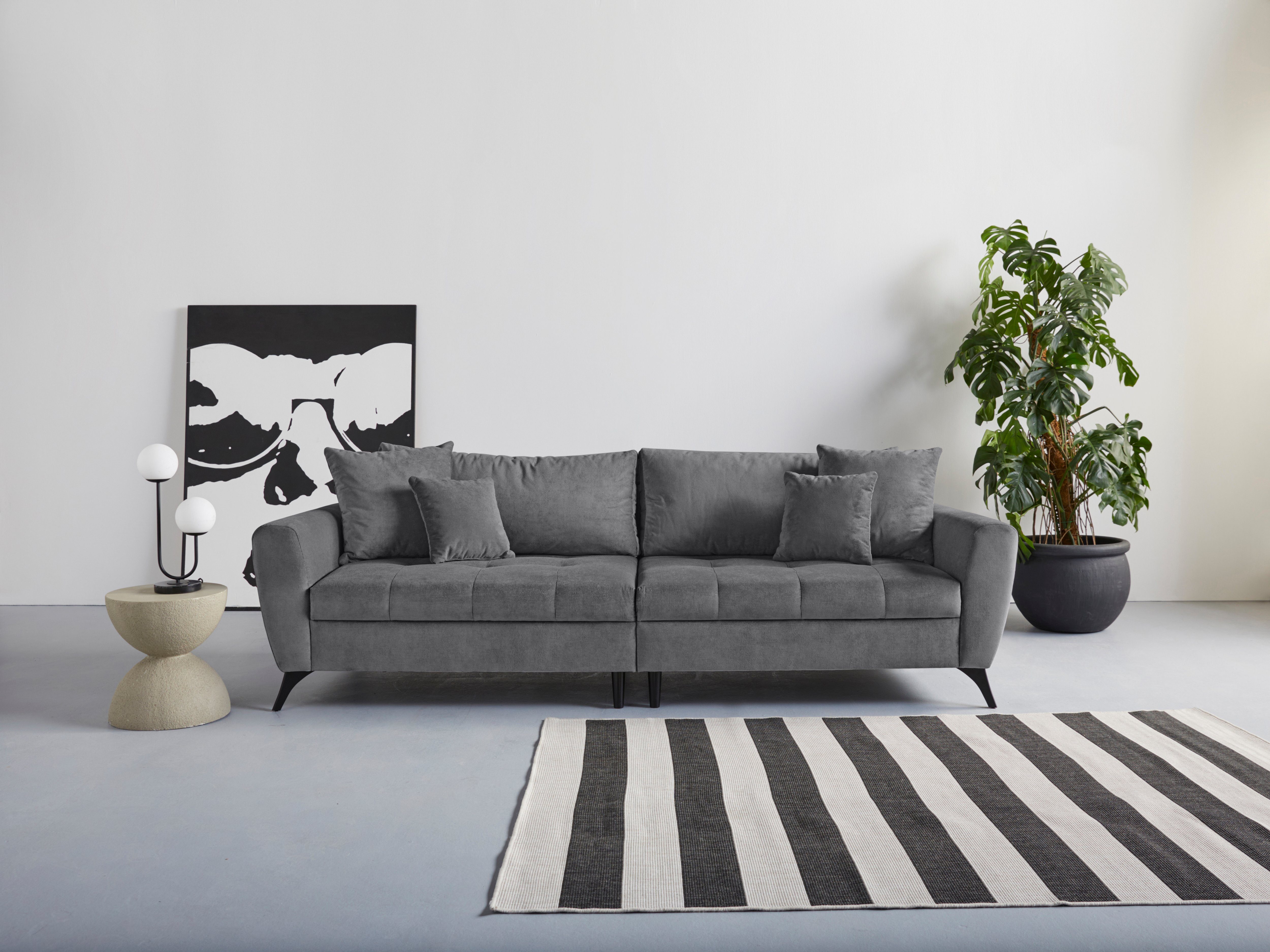 INOSIGN Big-Sofa clean-Bezug bis Lörby, 140kg Sitzplatz, mit Belastbarkeit auch pro Aqua