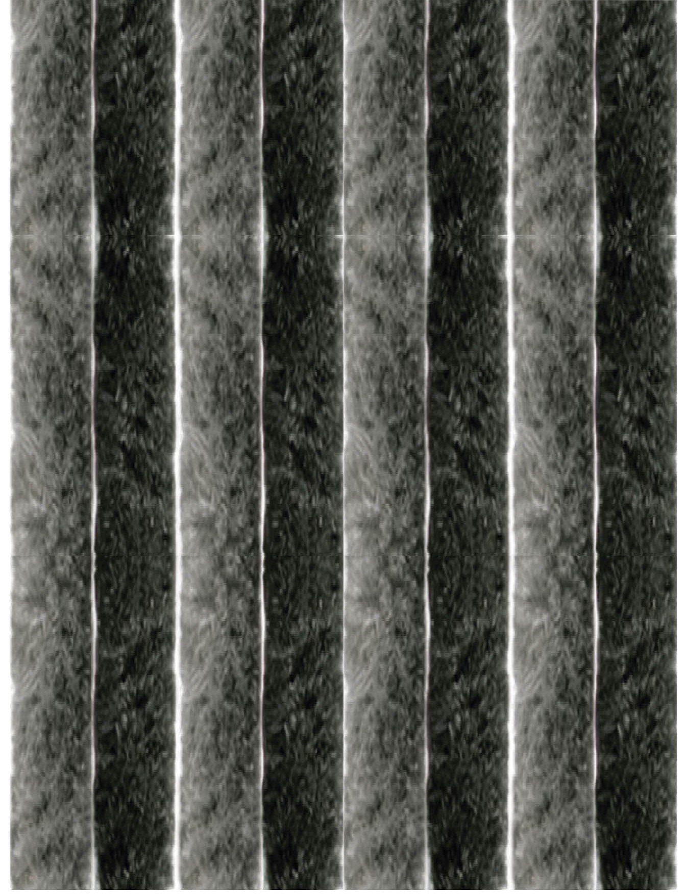Türvorhang Flauschi, Arsvita, Ösen (1 St), Flauschvorhang 160x185 cm in Unistreifen anthrazit - schwarz, viele Farben