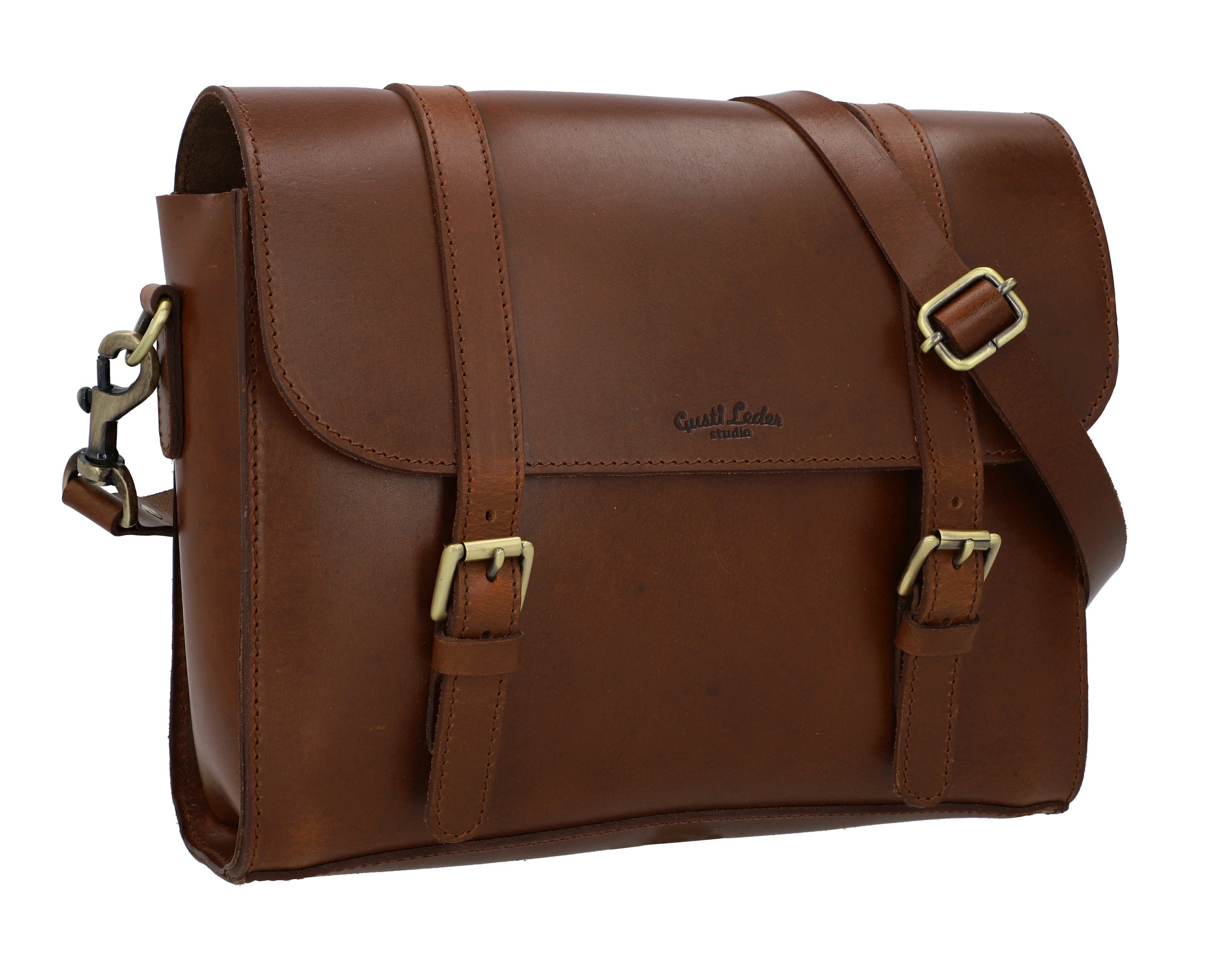 Gusti Leder Fahrradtasche Gusti Leder Lenkertasche Baden C.