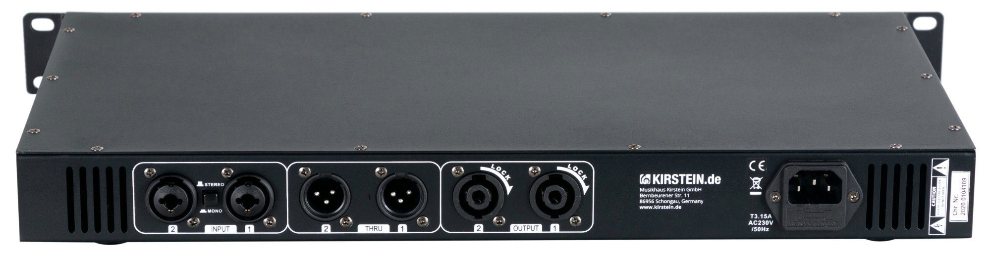 Pronomic P-152E MKII Endstufe 1HE Audioverstärker (Anzahl Kanäle: 2, 300 W, geeignet für Monitor-Betrieb oder Studio/HiFi)