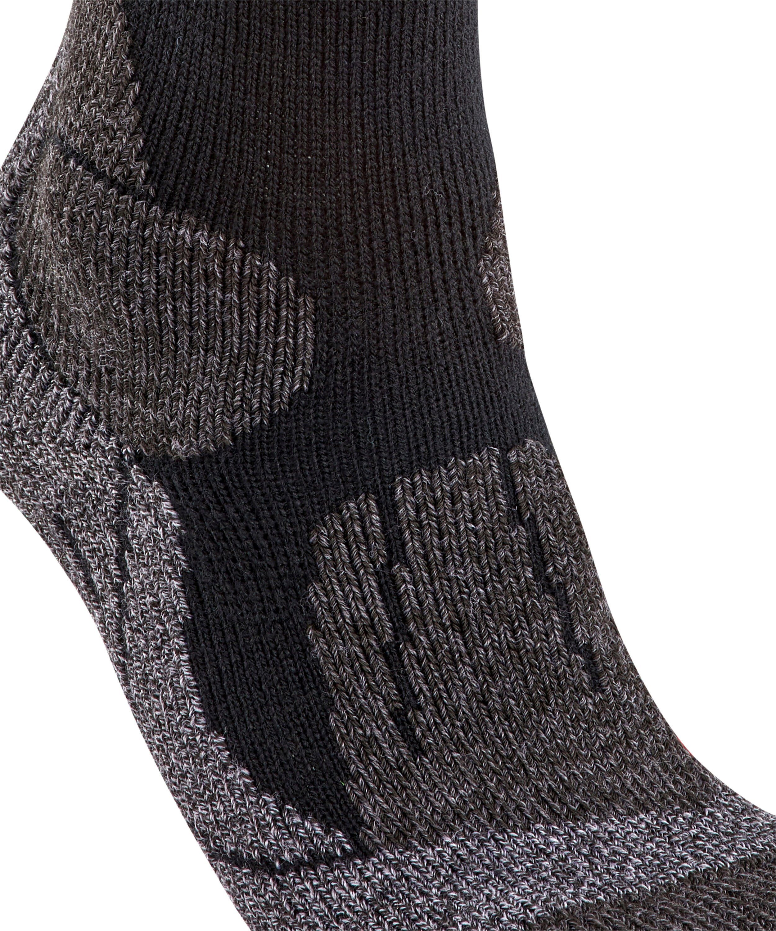 FALKE Wandersocken TK1 (3010) hoher Gelände für (1-Paar) Adventure Schutz bergiges black-mix