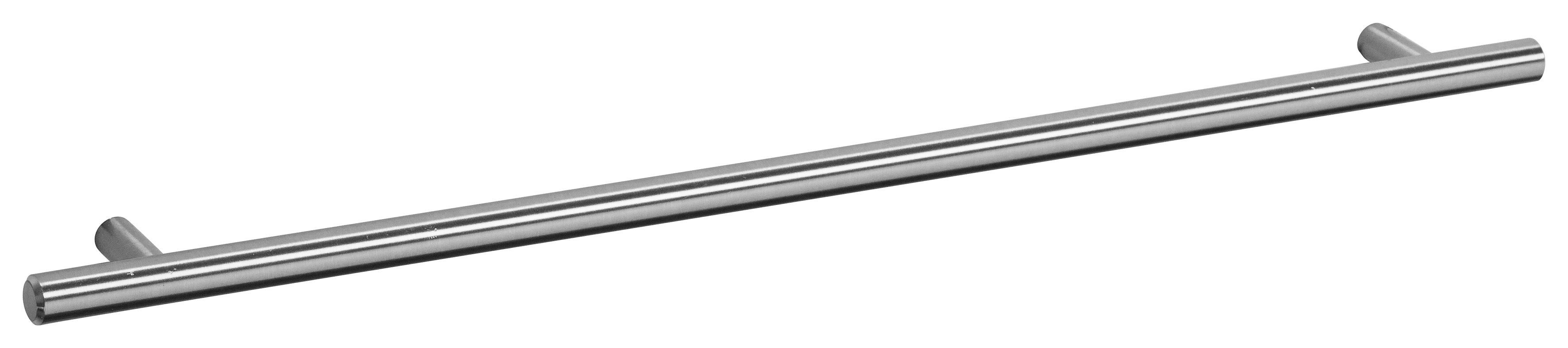 OPTIFIT Glashängeschrank Bern Breite Metallgriff 50 mit basaltgrau/akaziefarben akaziefarben Milchglas-Einsatz, cm, mit Front 