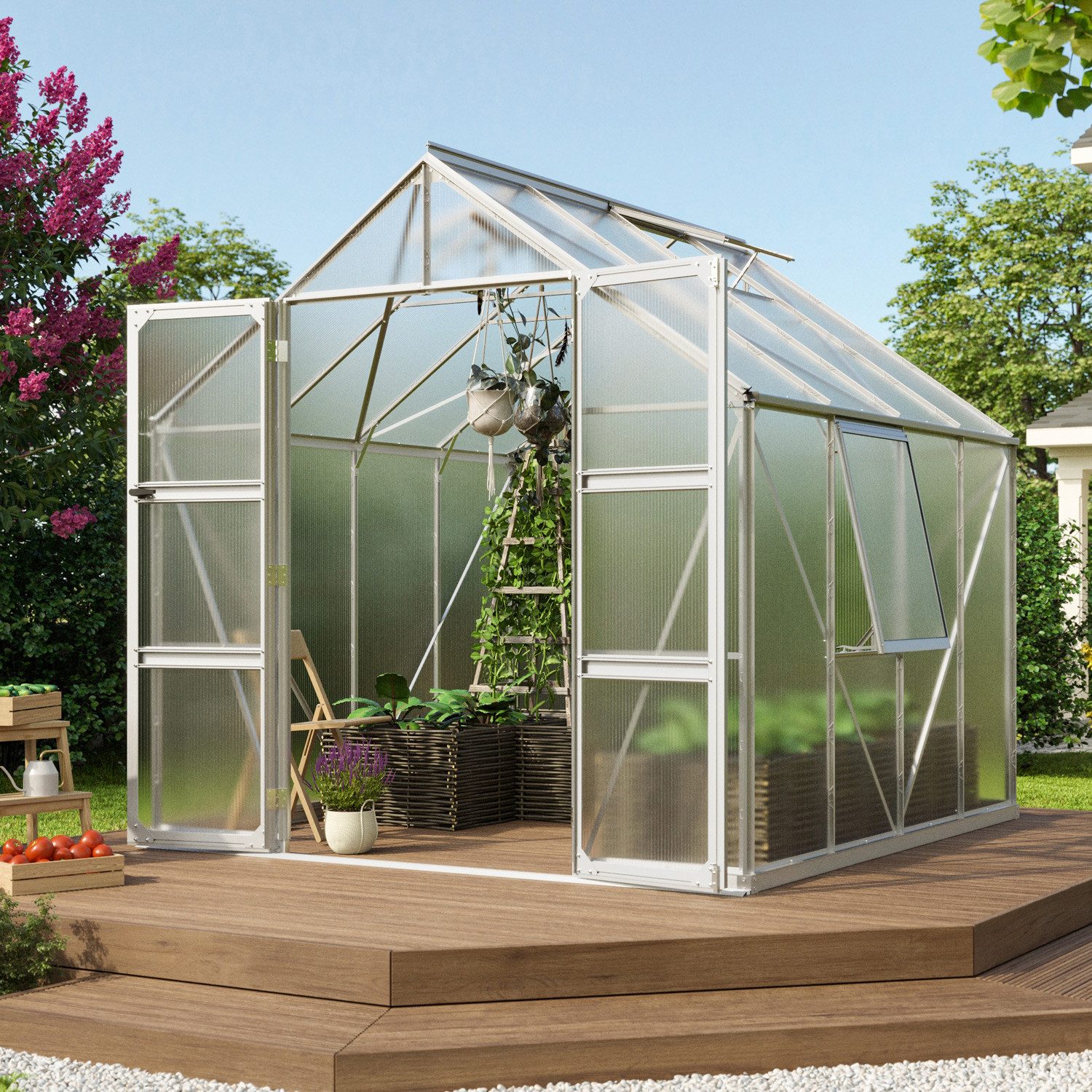 Vitavia Gewächshaus Olymp 6700, 6,00 mm...