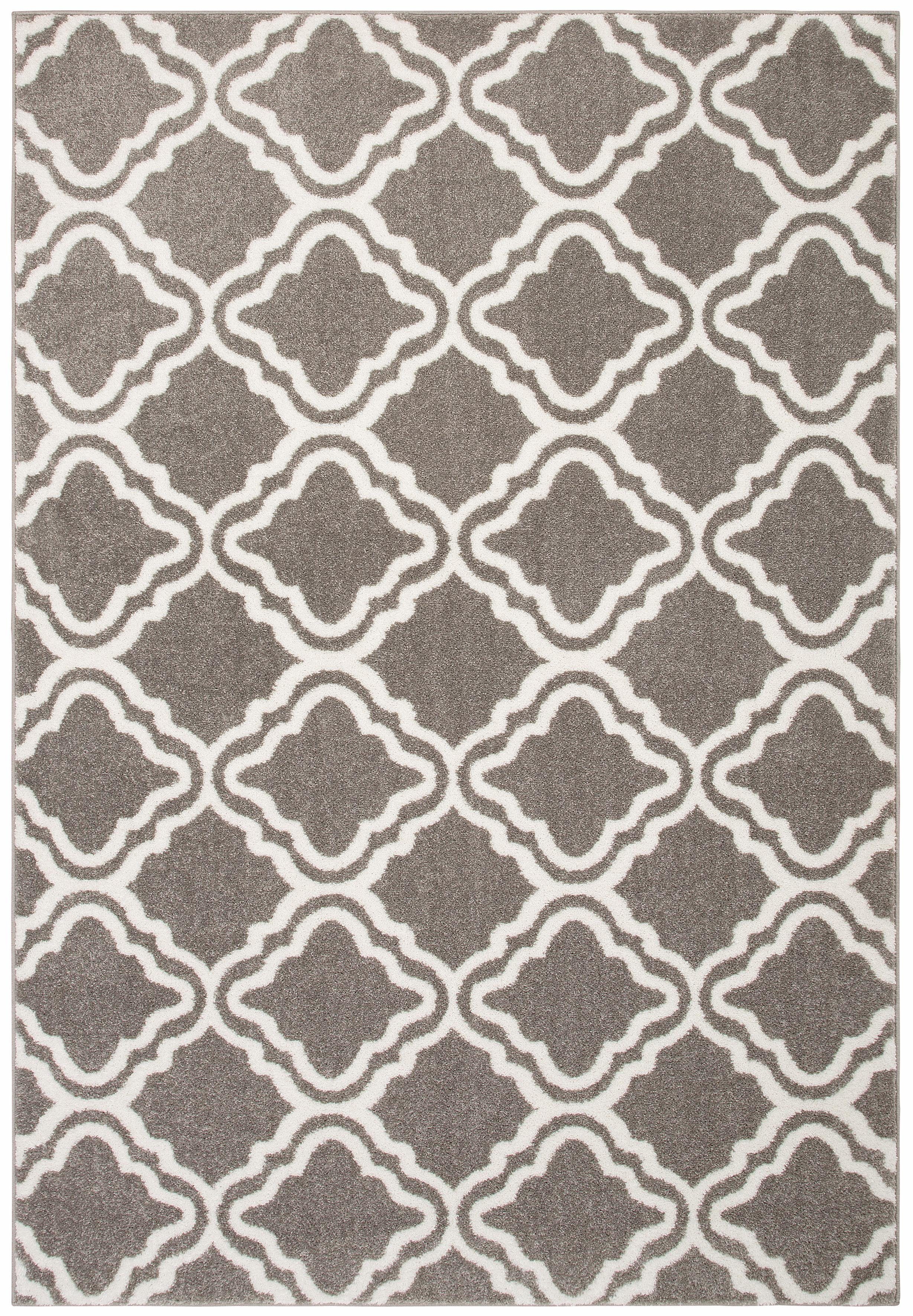 my home Teppich Debora, rechteckig, Höhe: 13 mm, Kurzflor Teppich, gemustert, geometrisches Design, weich
