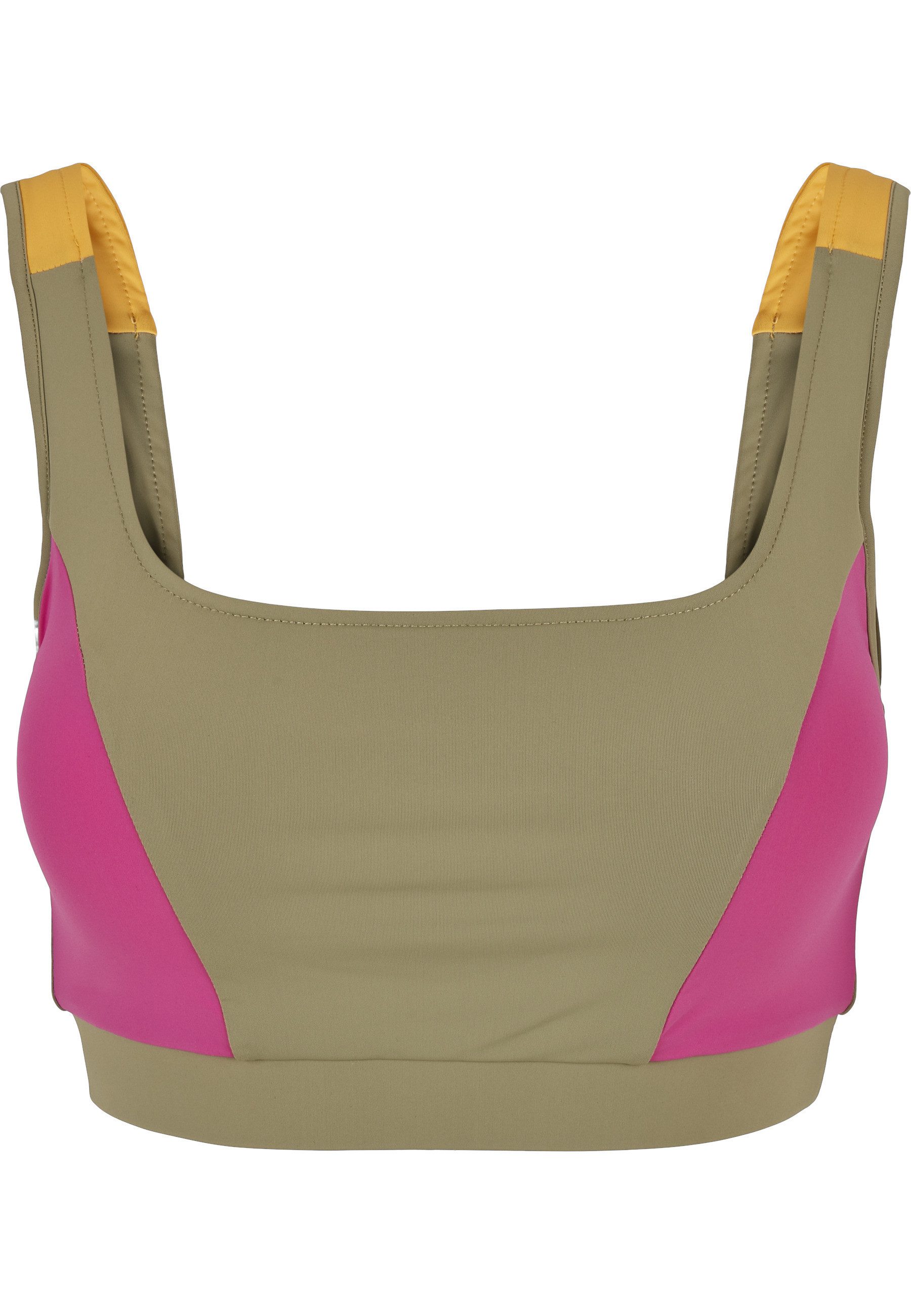 URBAN CLASSICS Bügel-BH Urban Classics Damen Ladies Color Block Bra