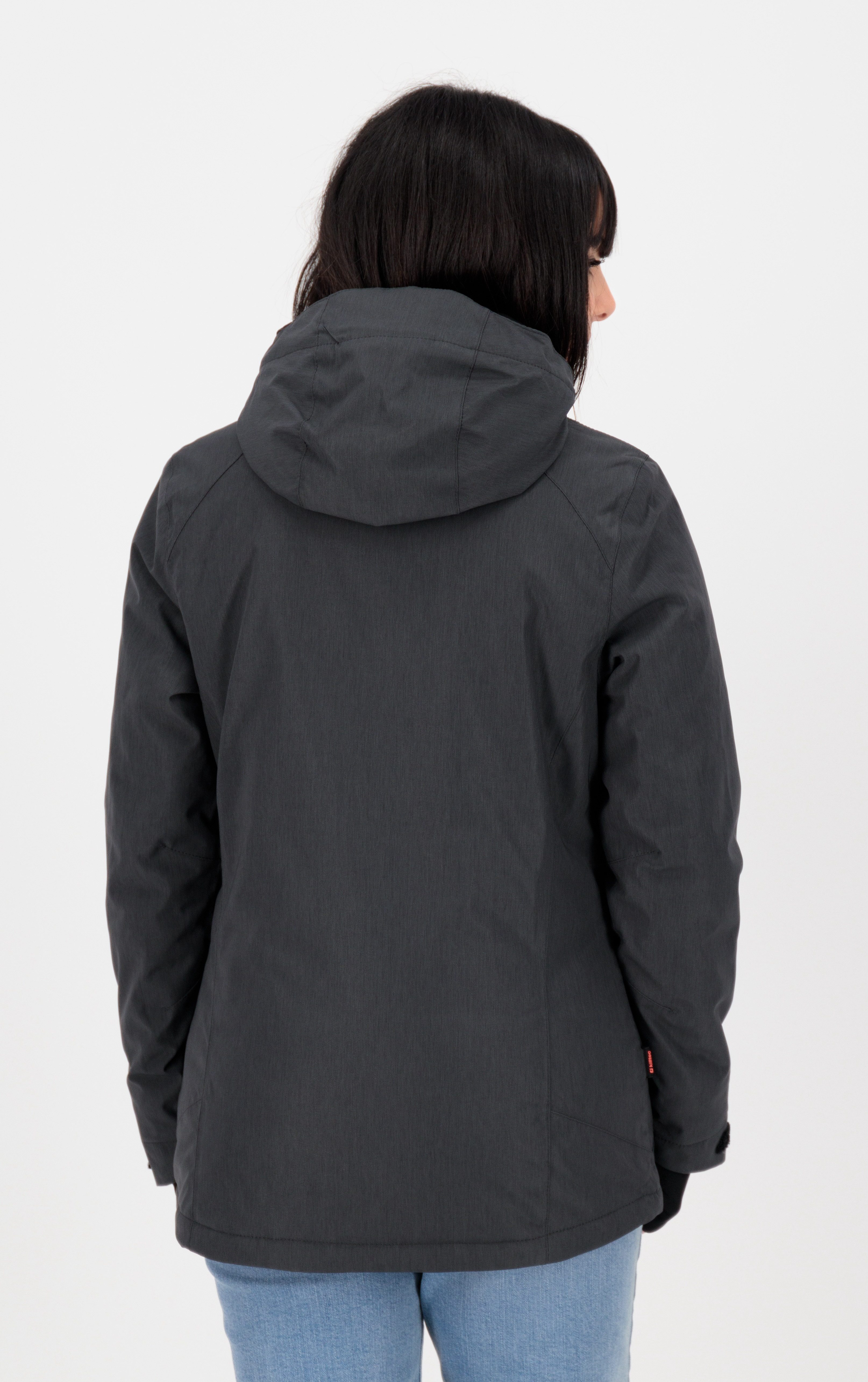 Killtec Skijacke KSW 12 WMN SKI JCKT CS mit abnehmbarer Kapuze. mit Schneefang und Windfang