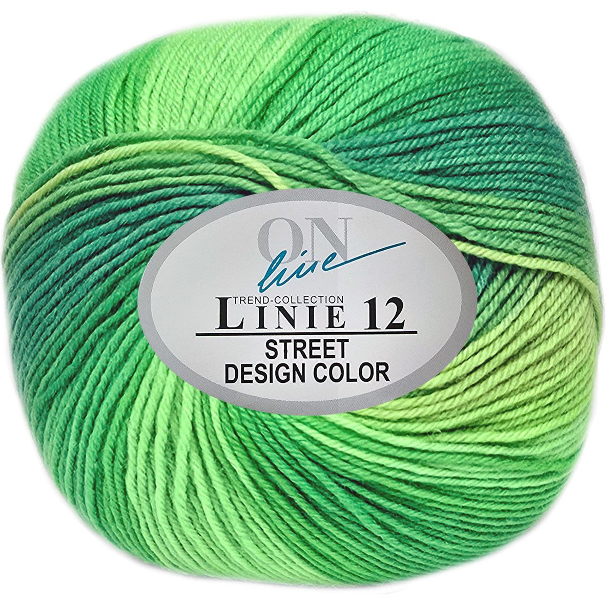 Online Garne 50 Gramm Online Linie 12 Street Design Color Farbauswahl Bastelgarn