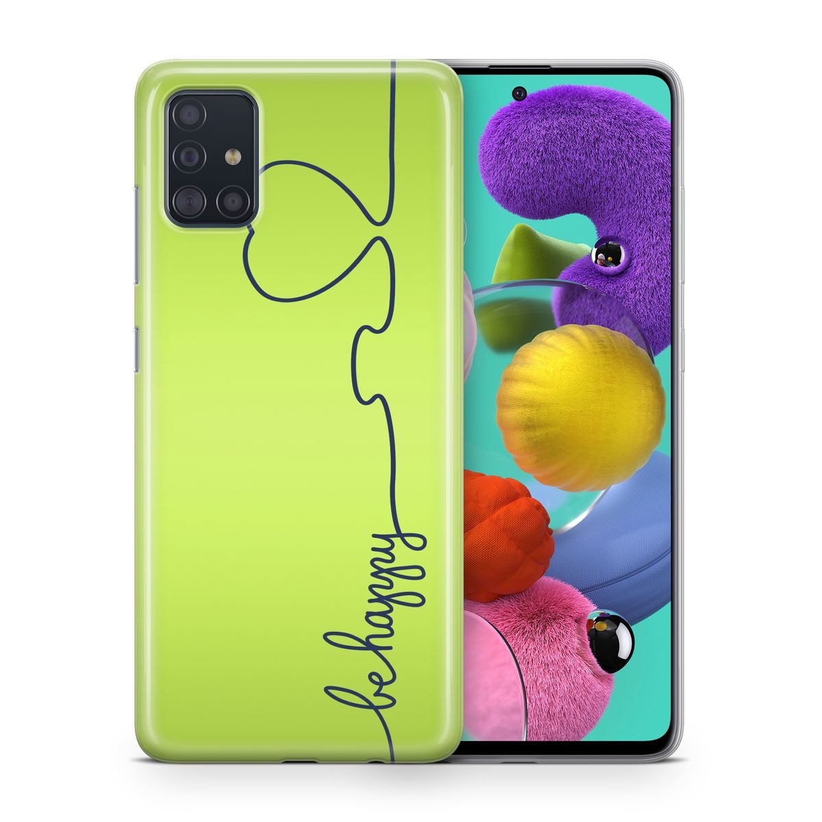 König Design Handyhülle Samsung Galaxy A42 5G, Samsung Galaxy A42 5G Handyhülle Backcover Grün
