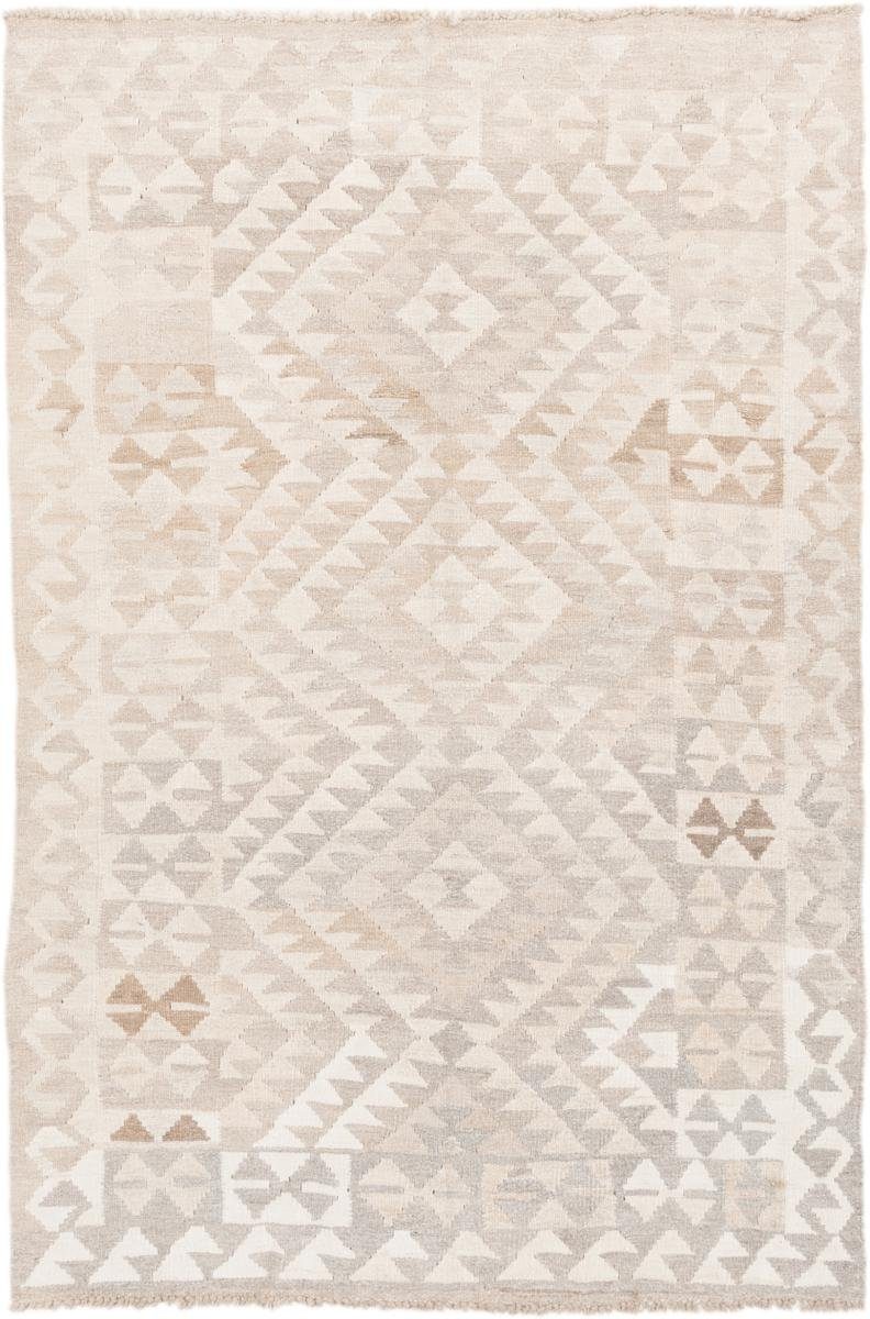 3 Moderner Orientteppich, Heritage Trading, Afghan Handgewebter 115x176 Orientteppich mm rechteckig, Höhe: Kelim Nain