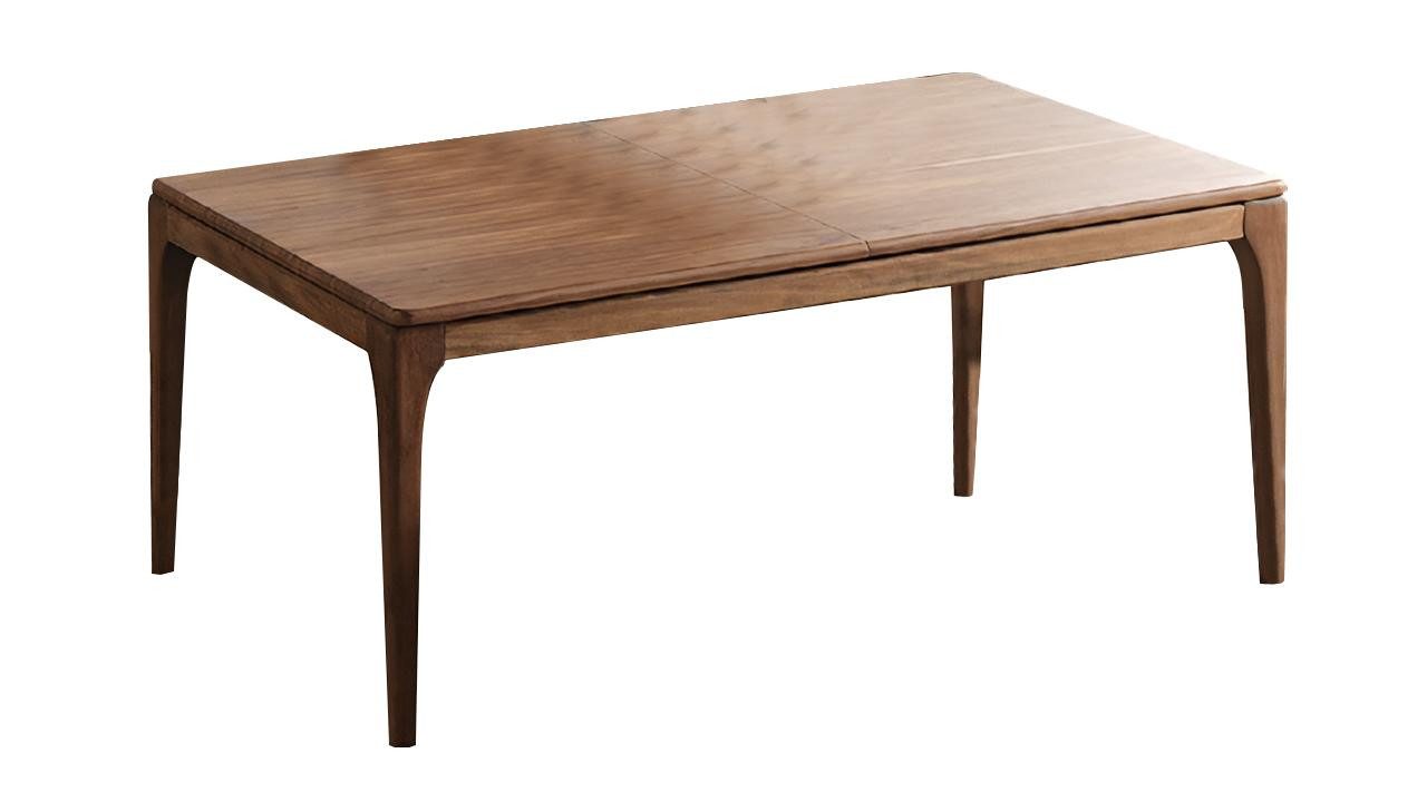 JVmoebel Esstisch Brauner Designer Familientisch aus Holz für die Küche