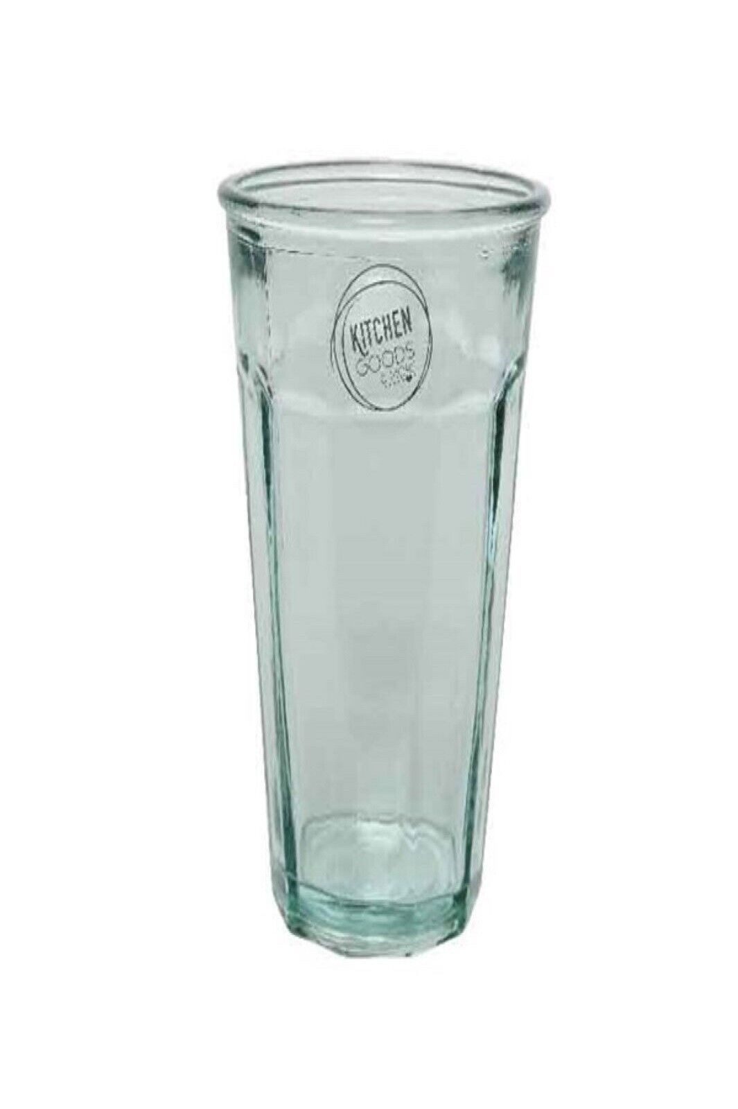 Kaemingk Glas Glas Tringlas Wasserglas Saftglas Recycle-Glas klar H 13cm