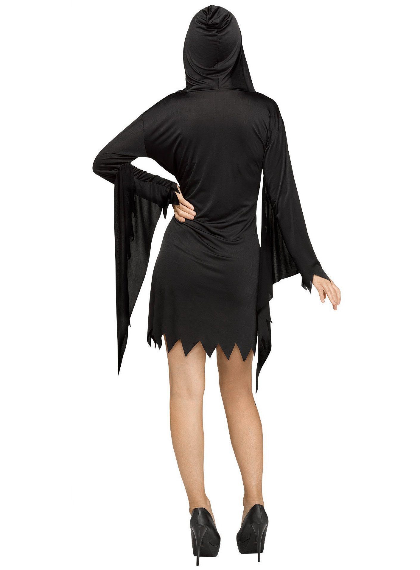 Fun World Kostüm Scream Ghostface Kleid - Halloween Kostüm Damen, Das Klein günstig online kaufen