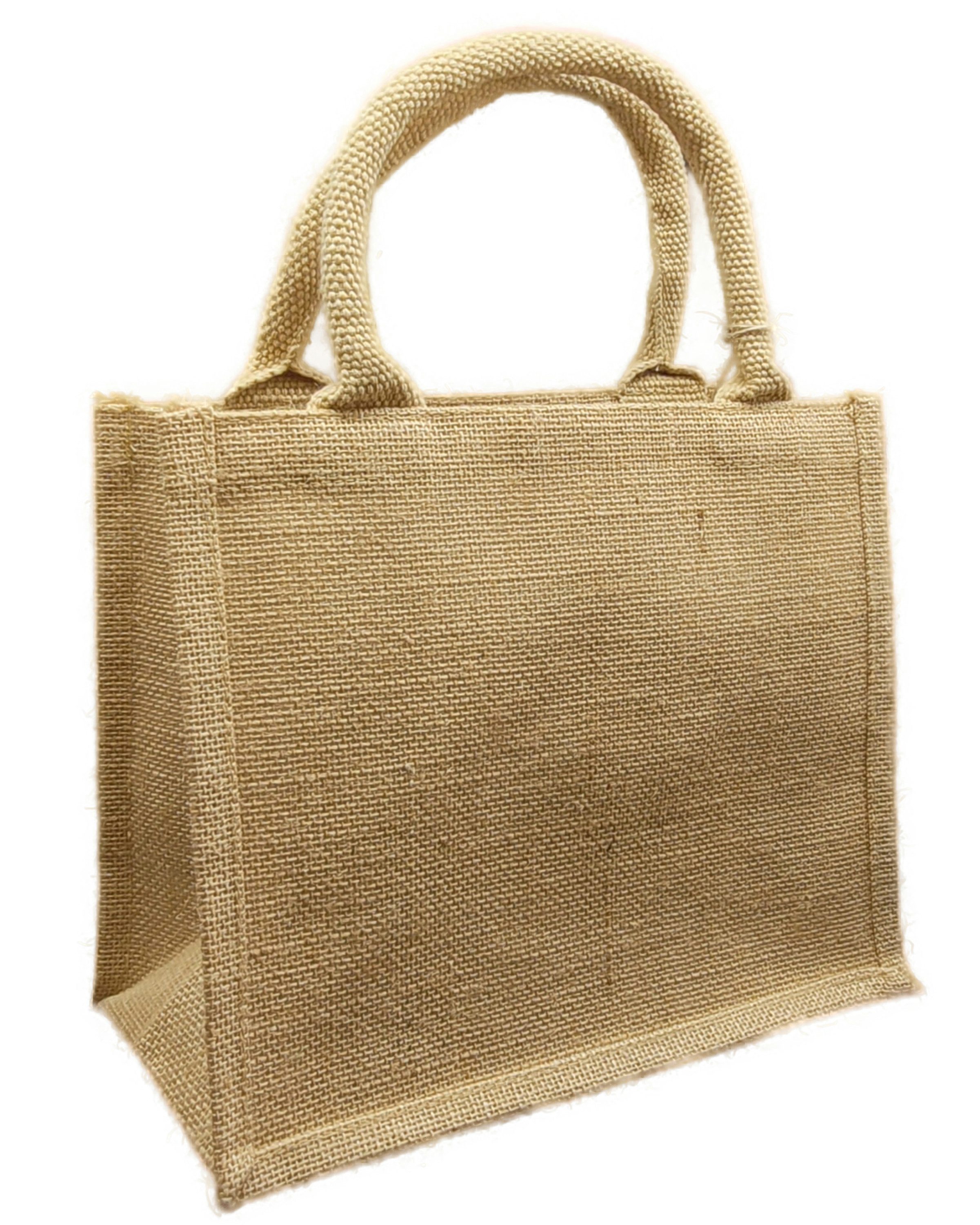 CreaDesign Korbtasche Halloween Tasche Geist, Sammeltasche aus Jute, 26 x 35 x 14 cm (1-tlg)