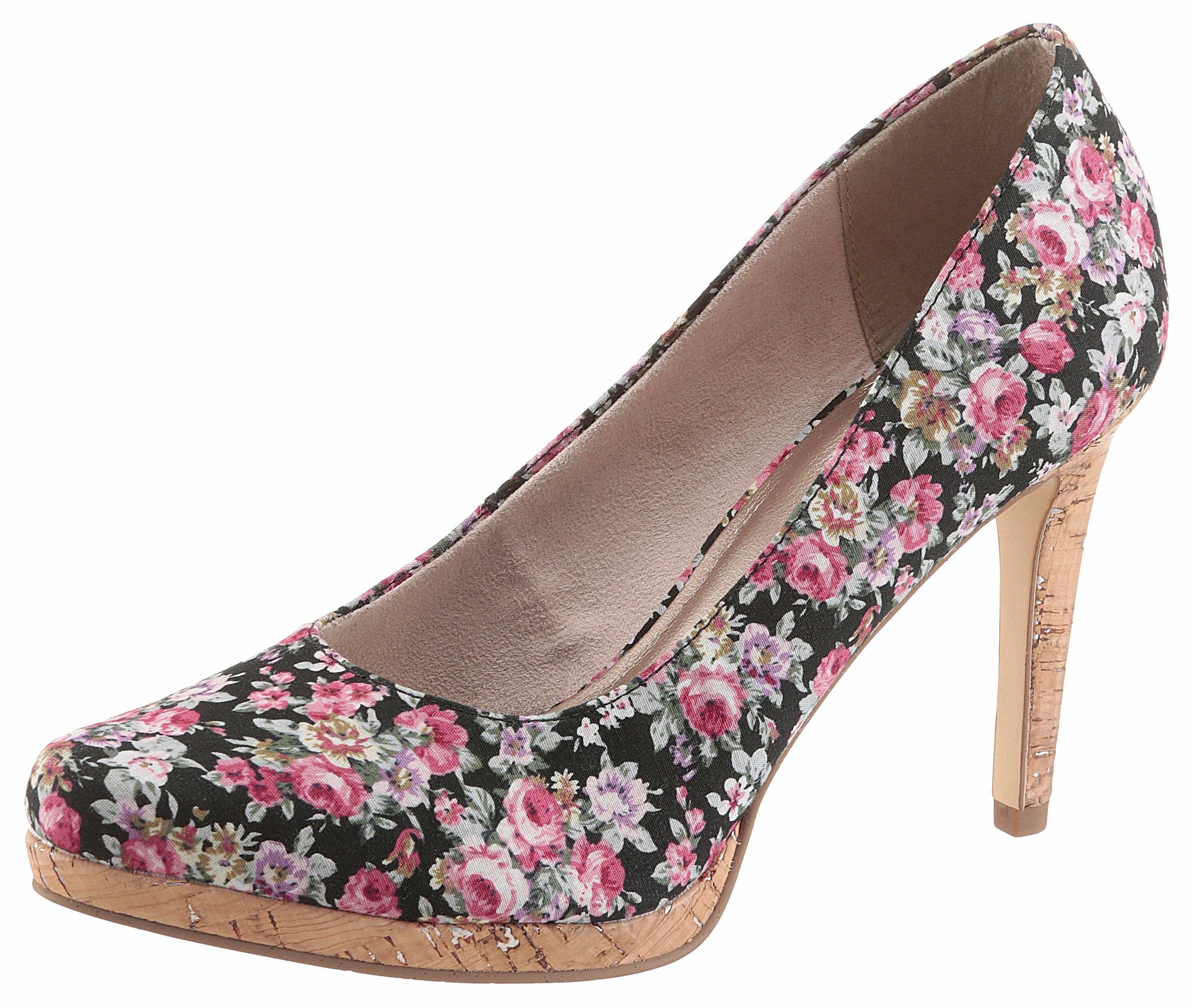 Tamaris HighHeelPumps mit Blumenmuster kaufen Tamaris HighHeelPumps mit Blumenmuster kaufen