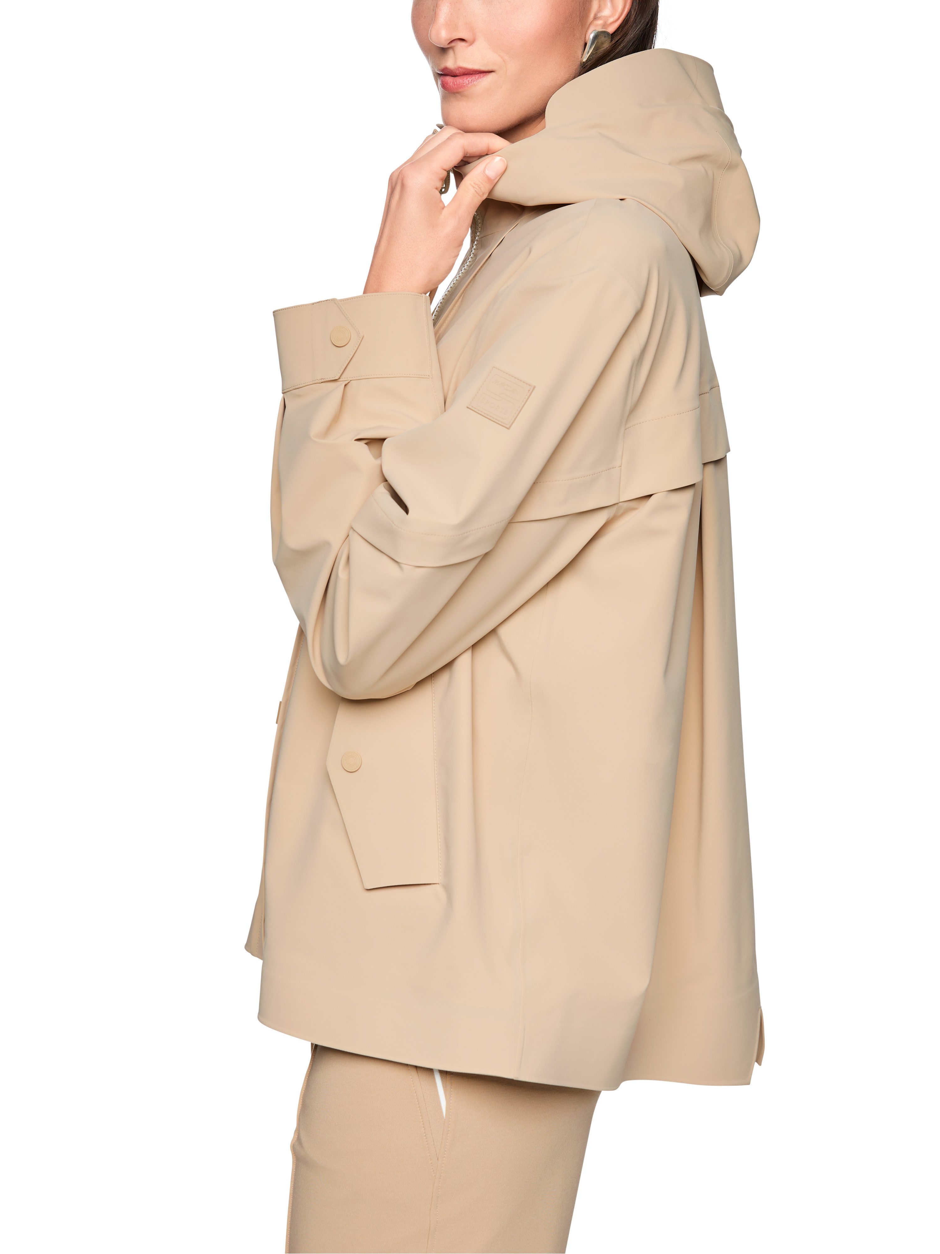 Marc Cain Outdoorjacke Ctiy Vibing Premium Damenmode Leicht mit Kapuze, loc günstig online kaufen