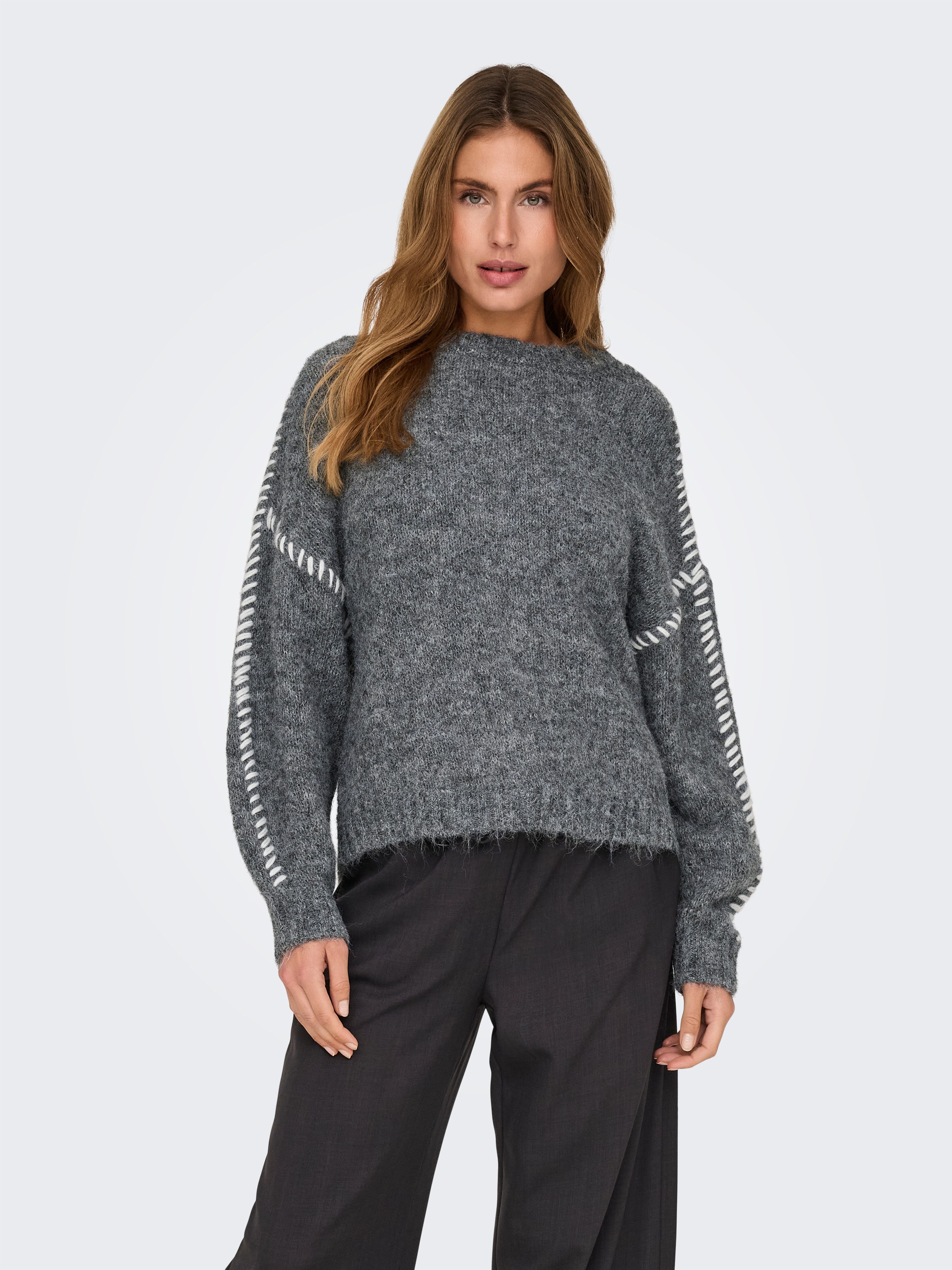 JDY Rundhalspullover JDYZOEY LIFE L/S ON günstig online kaufen