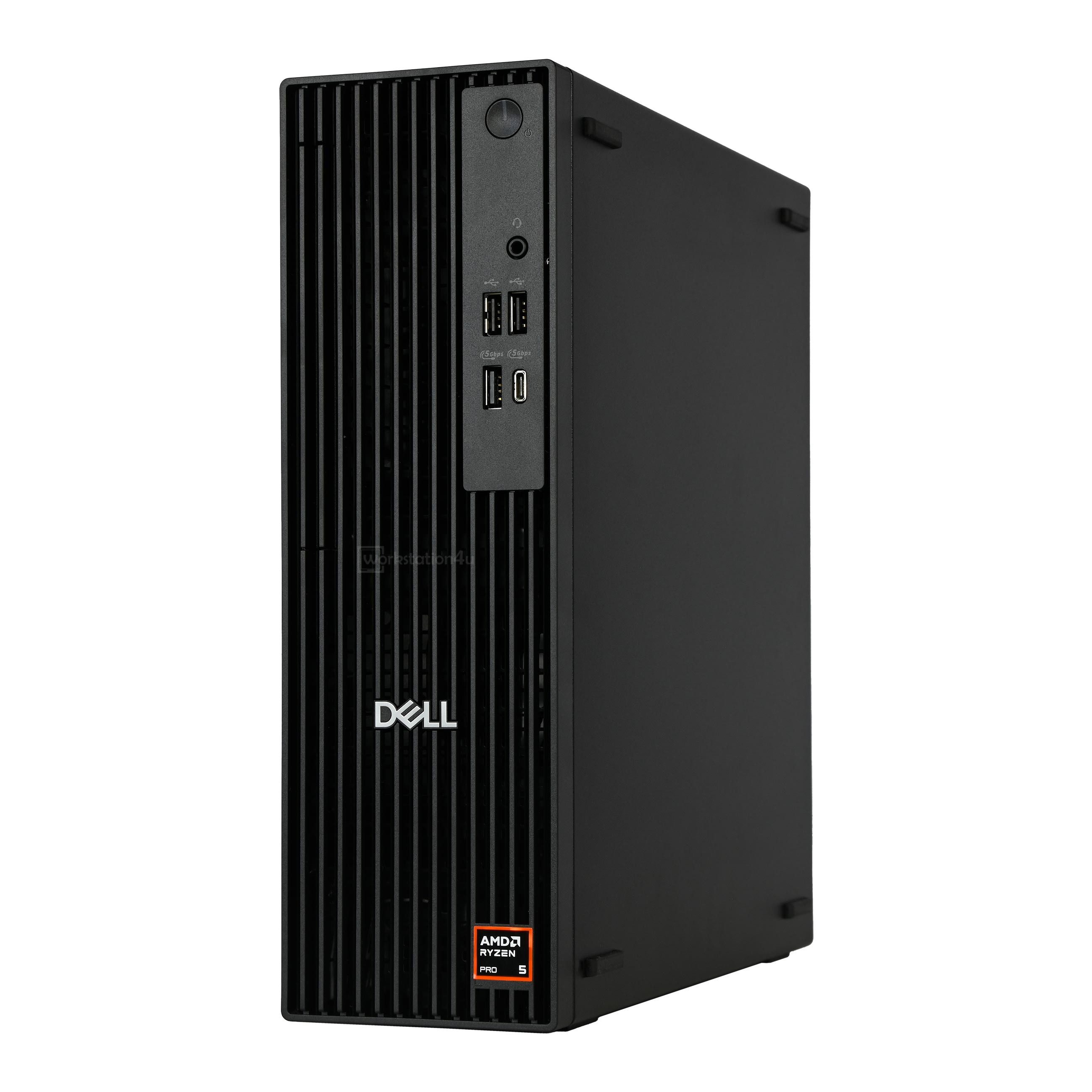 Dell Pro Slim QCS1255 Business-PC (Intel Ryzen 5 8500G, 16 GB RAM, 250 GB SSD, Luftkühlung) – Bild 4 von 5