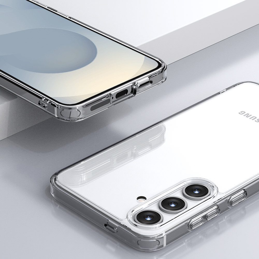 FITSU Handyhülle Transparente Hülle für Samsung Galaxy S25 Handyhülle Case 6,2 Zoll, Durchsichtige Schutzhülle für Samsung Galaxy S25 Hybrid Case Cover – Bild 5 von 5