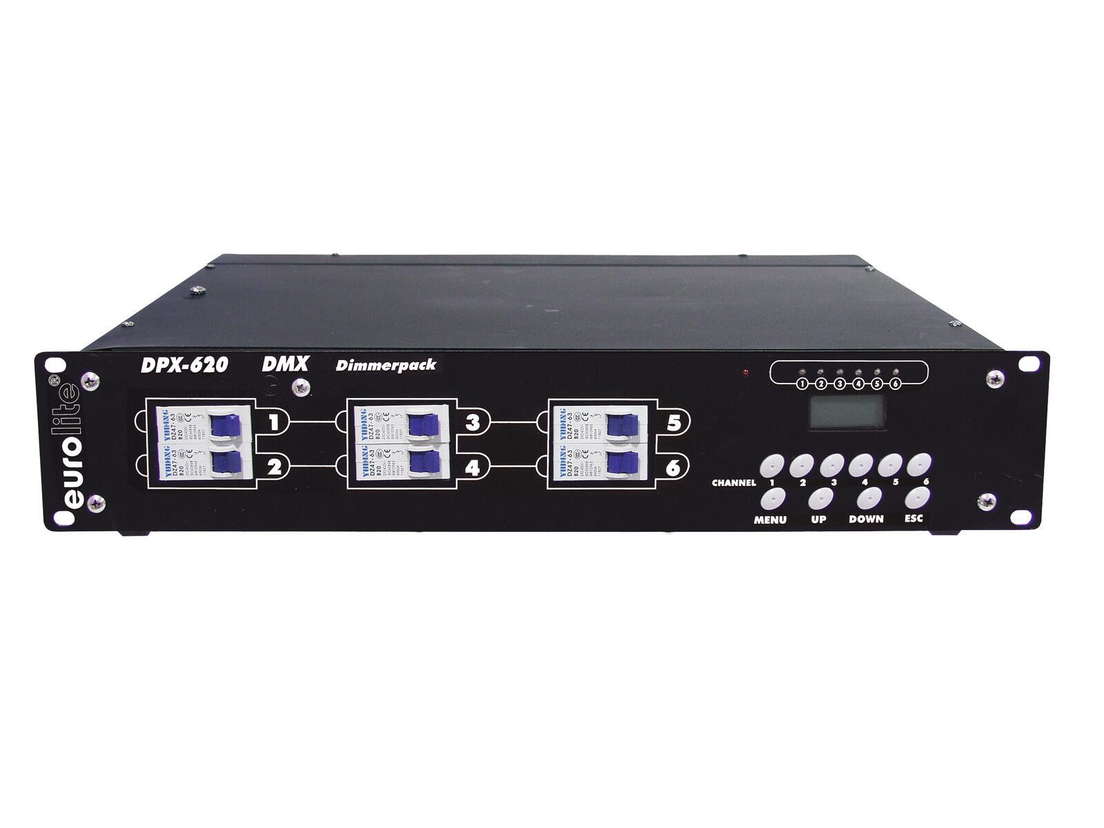 Discolicht EUROLITE DPX-620 DMX Dimmerpack