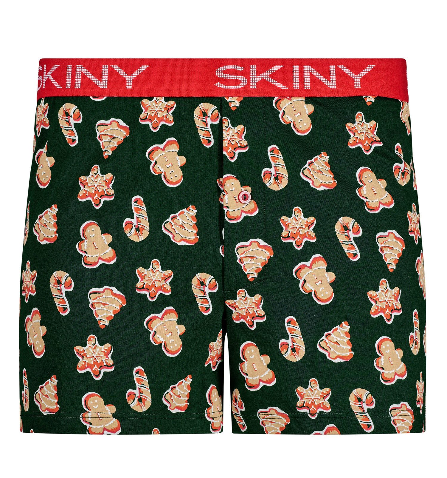 Skiny Boxershorts Herren Boxer Shorts modisch (1-St) Weihnachten