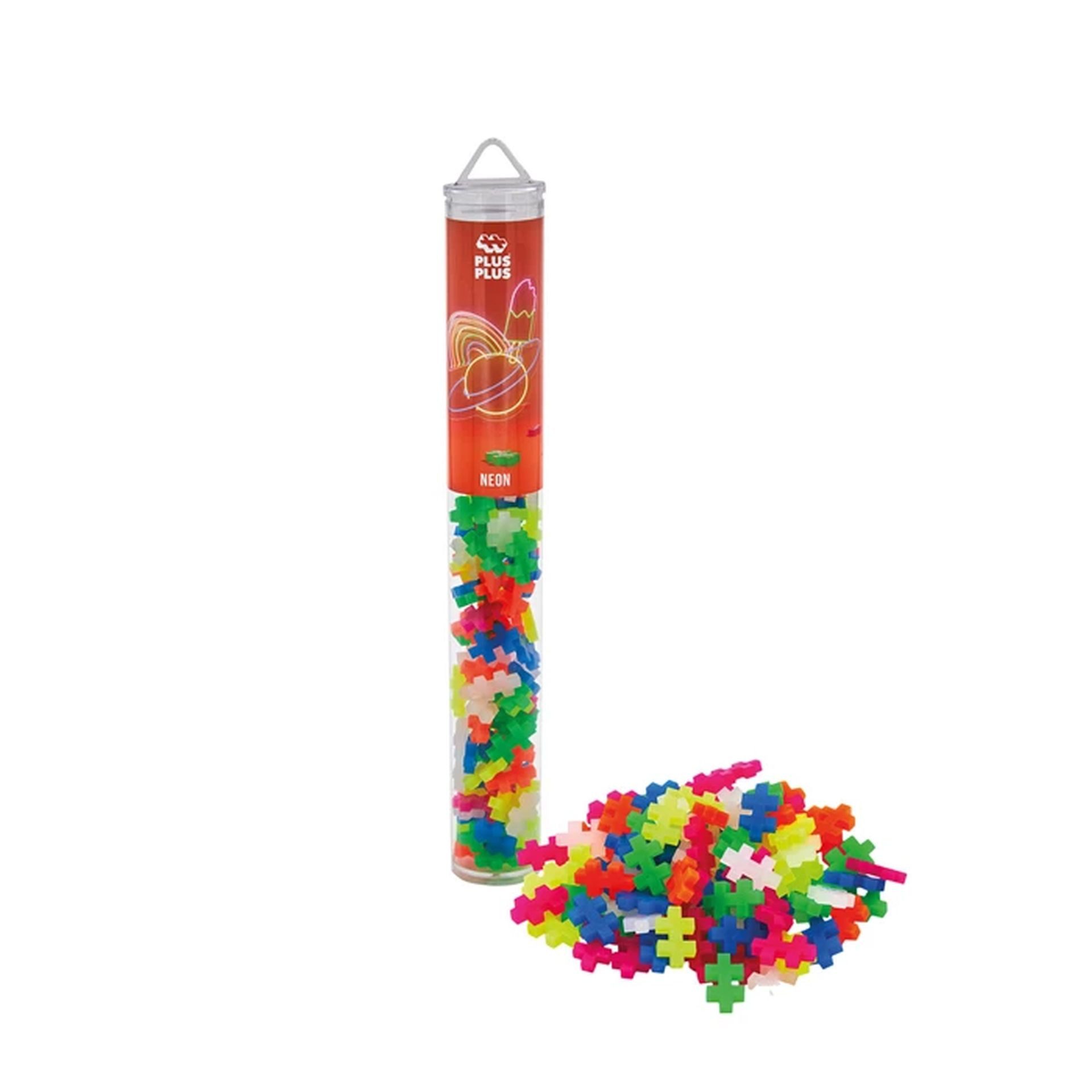 100 Kreativ Bausteine Neon Konstruktionsspielsteine