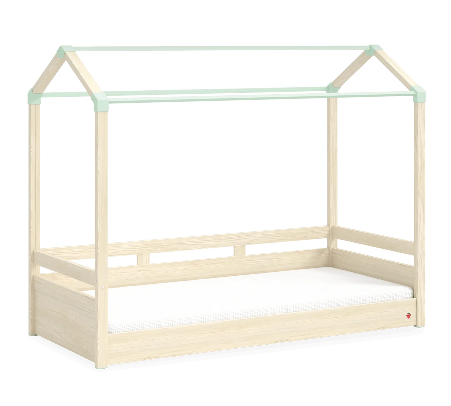 Möbel-Zeit Hausbett MONTES natur, 90x200 cm