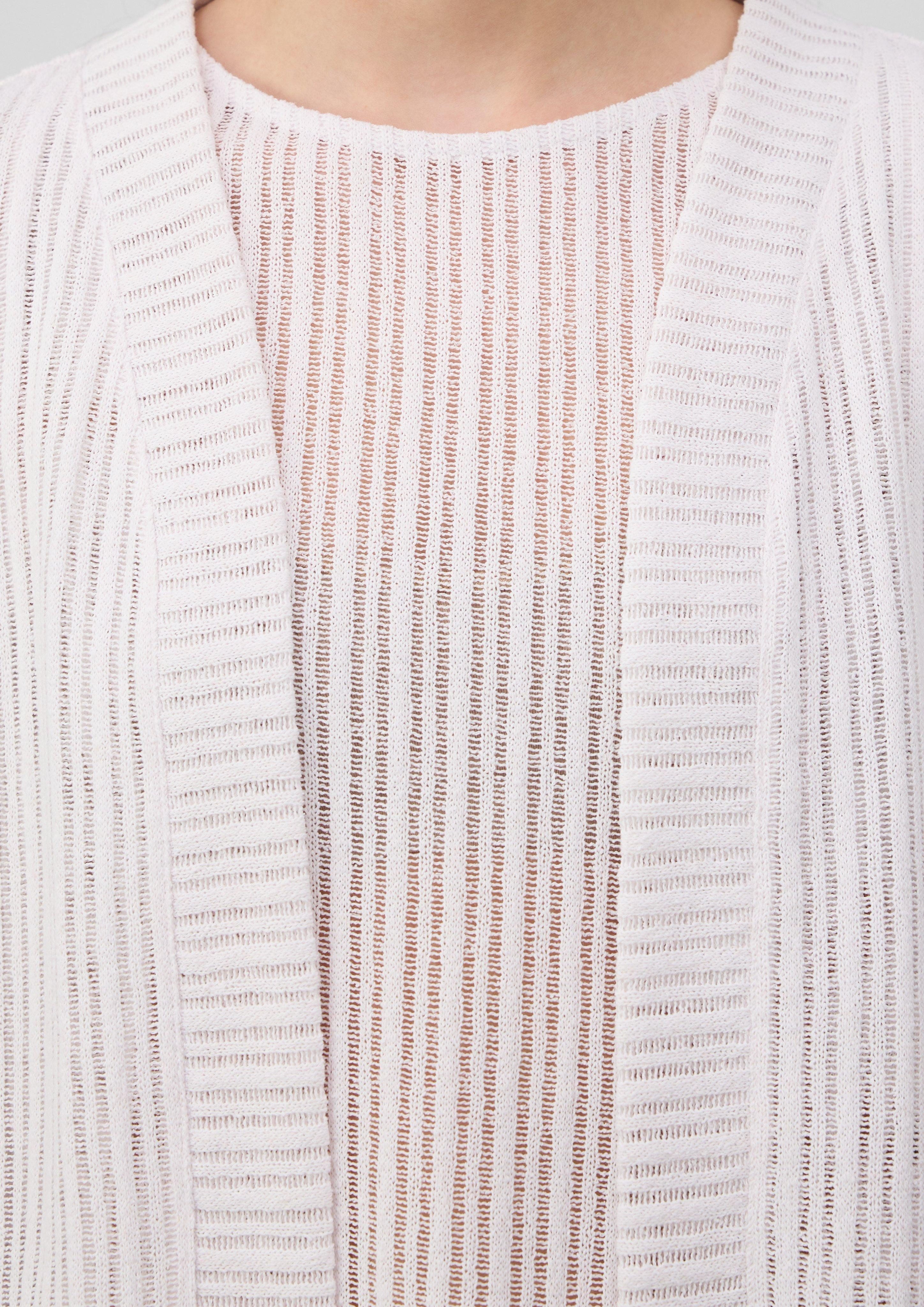 s.Oliver Funktionsjacke Sommerlicher Cardigan im Relaxed günstig online kaufen