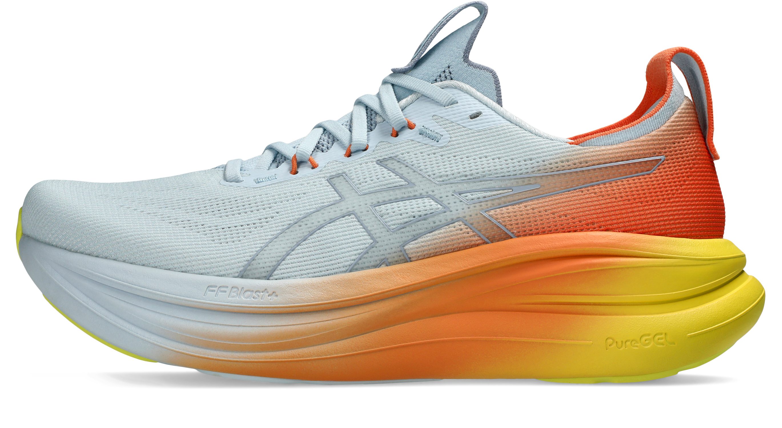 Asics GEL-NIMBUS 28 Laufschuh sportlicher Stil, leicht profiliertes Laufsohlenprofil